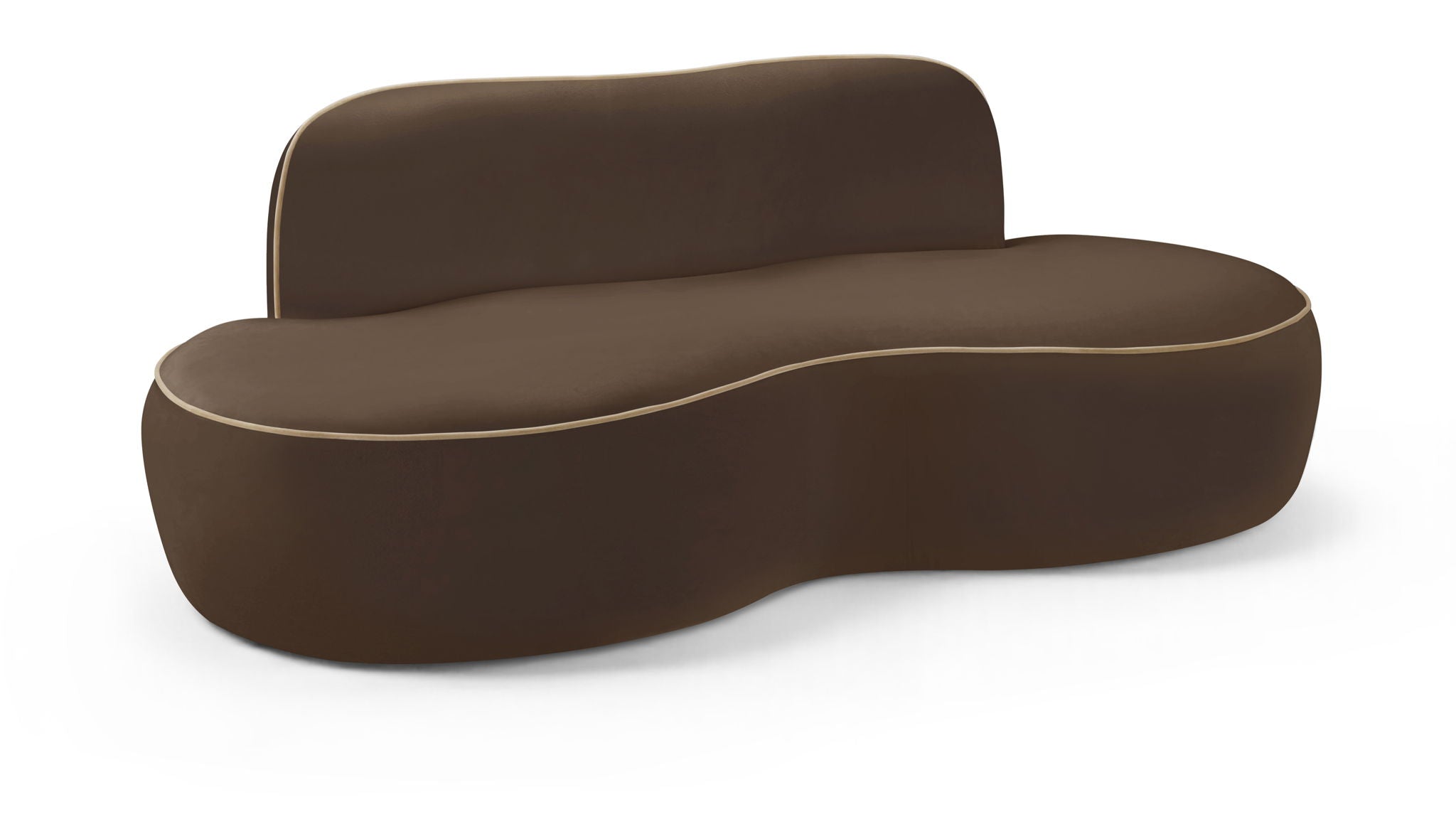 Swerve - Velvet 77" Upholstered Loveseat - Urban Living Furniture (Los Angeles, CA)