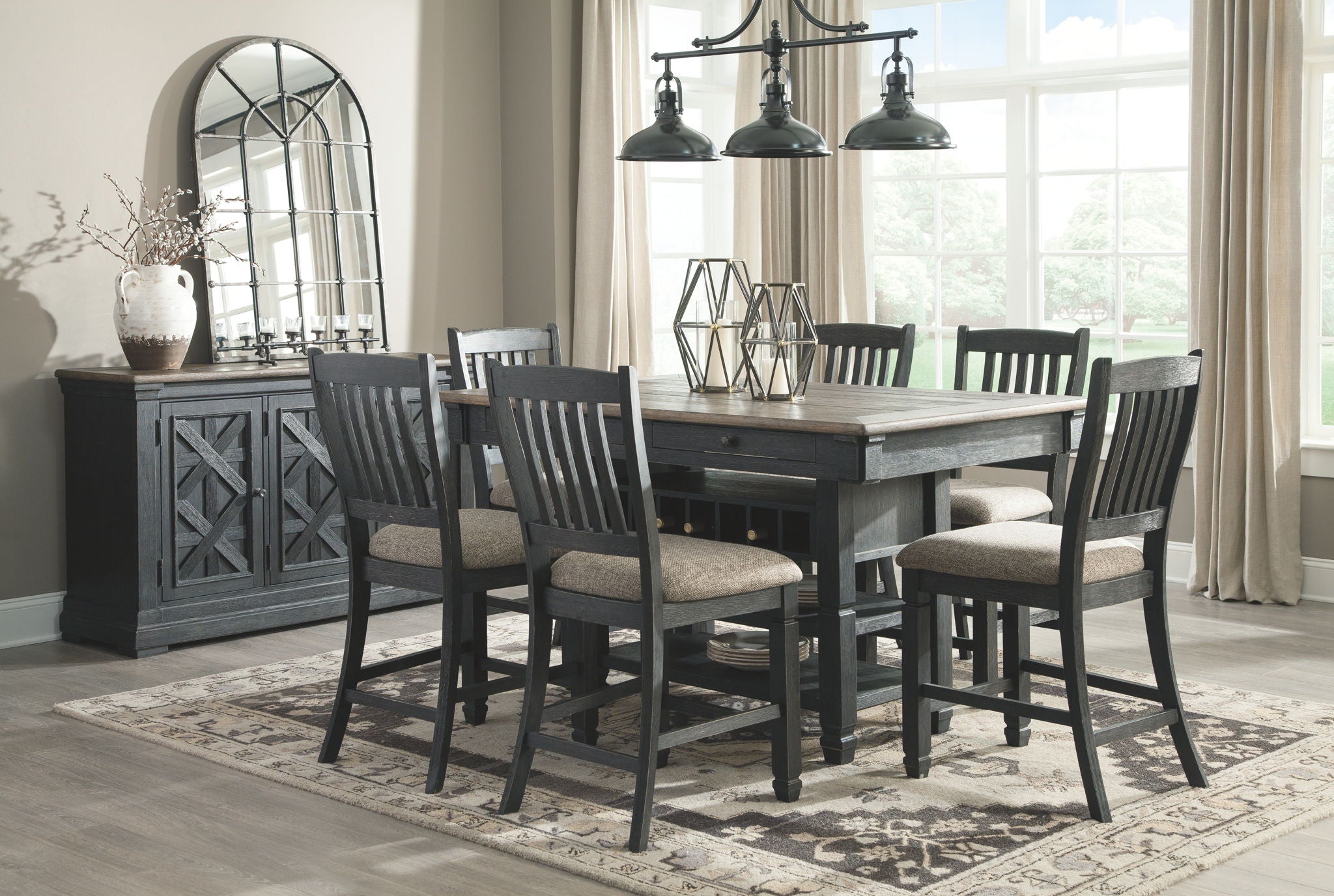 Tyler Creek - Black / Gray - Dining Room Server - Urban Living Furniture (Los Angeles, CA)