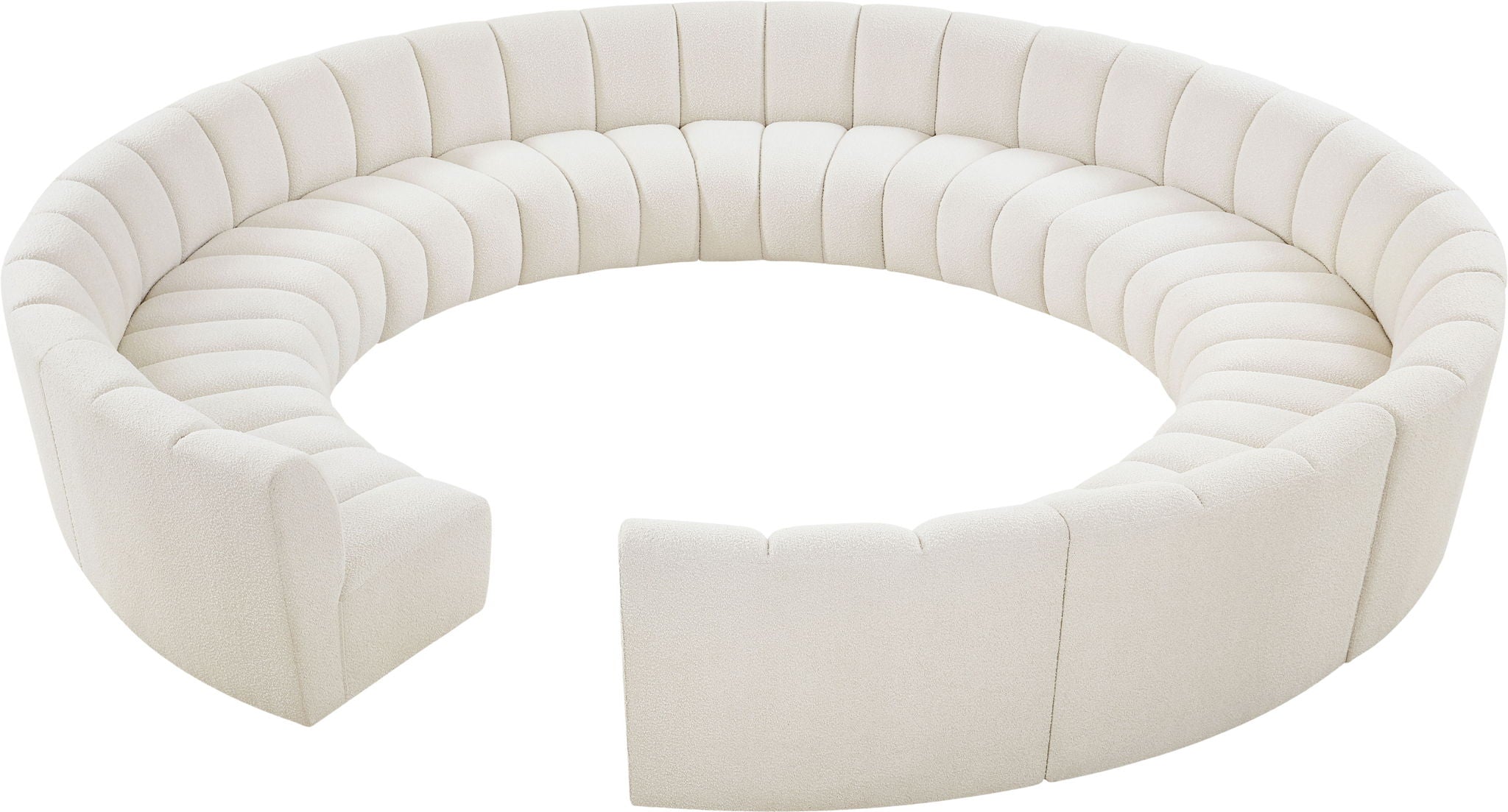 Infinity - 12 Piece Boucle Modular Sectional - Urban Living Furniture (Los Angeles, CA)