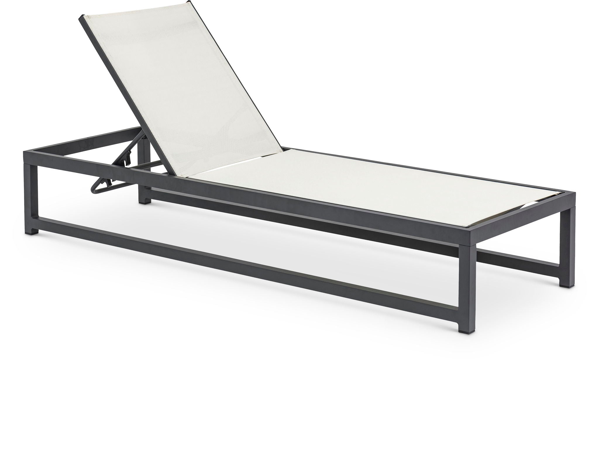 Maldives - Water Resistant Outdoor Patio Adjustable Sun Chaise Lounge Chair With Gray Base - Urban Living Furniture (Los Angeles, CA)