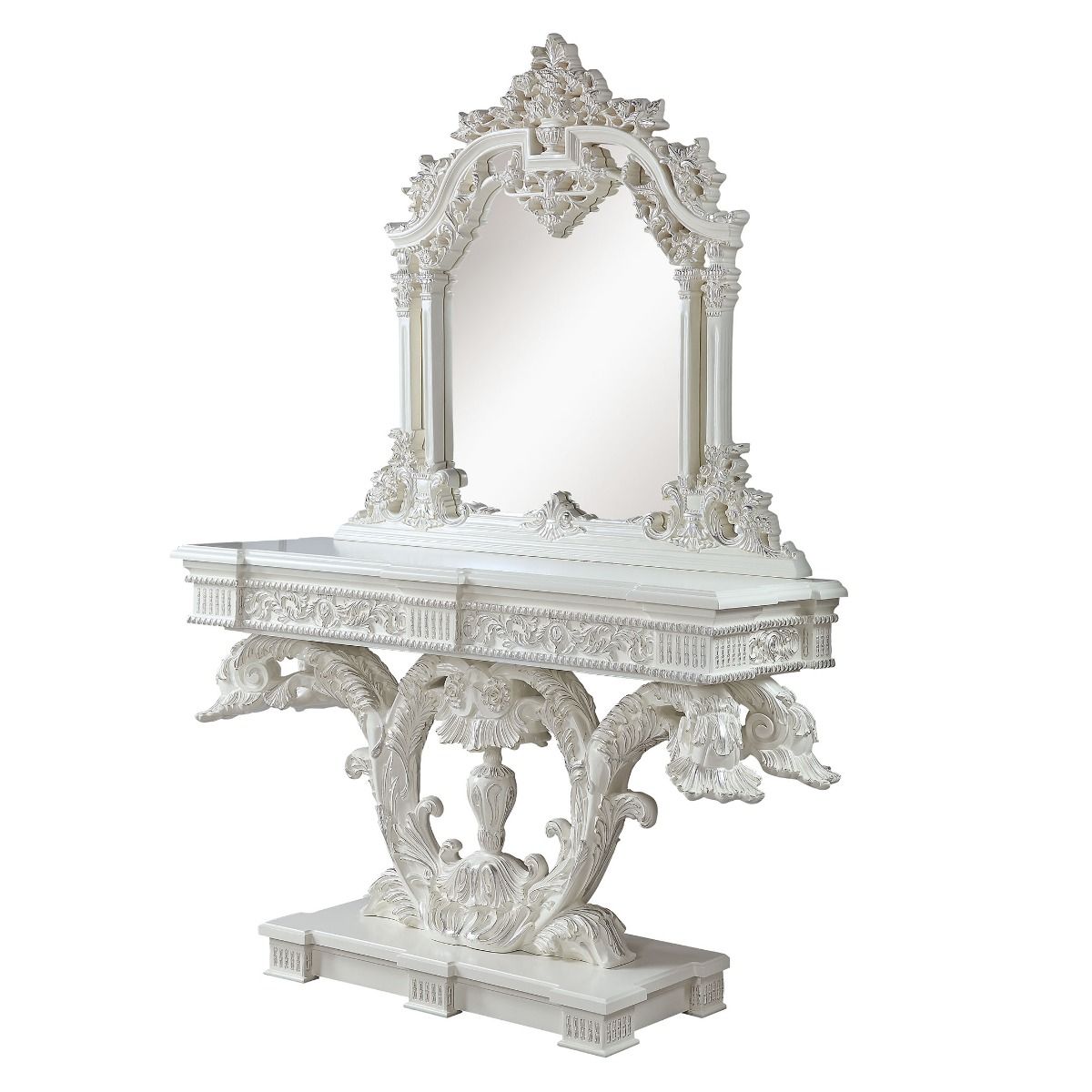Vanaheim - Sofa Table - Antique White - Urban Living Furniture (Los Angeles, CA)