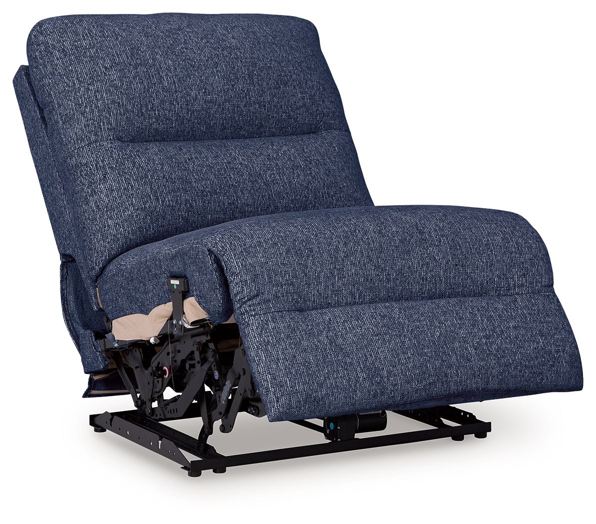Acklen Place - Navy - Power Armless Recliner With Adj Headrest - Urban Living Furniture (Los Angeles, CA)