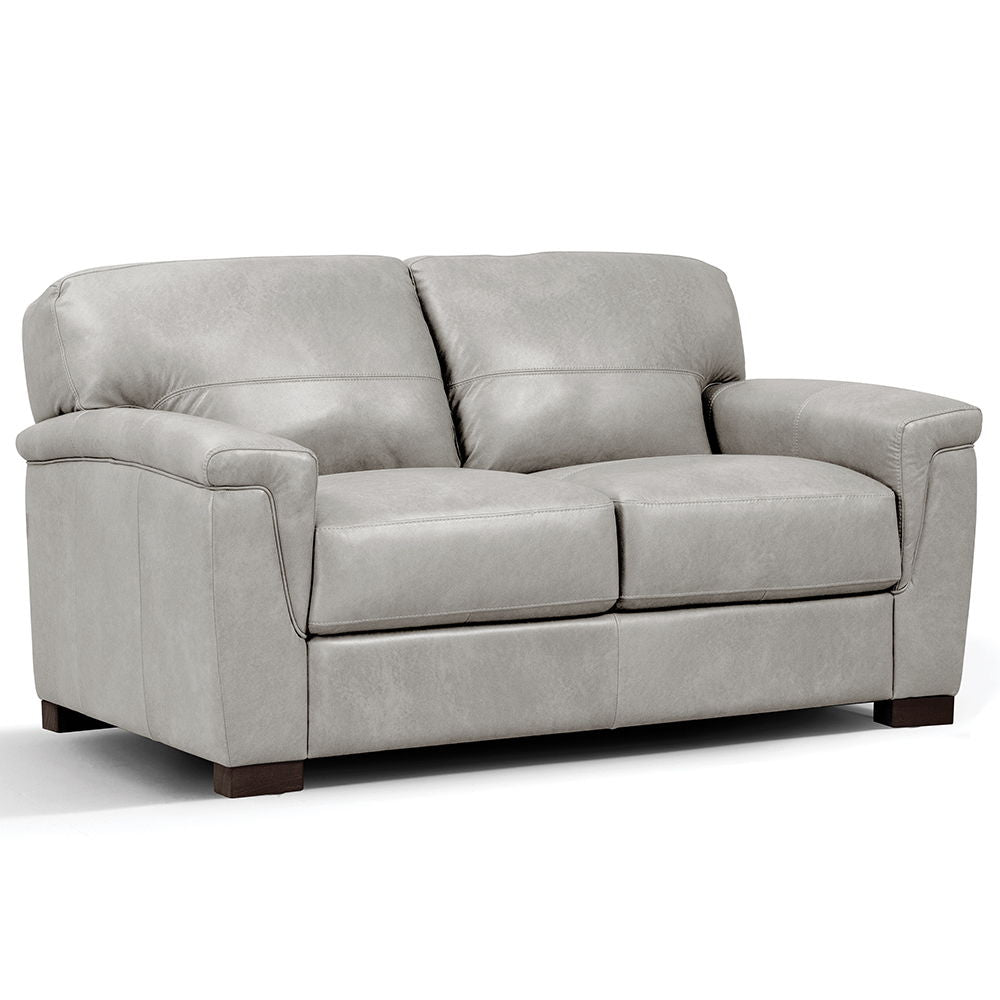 Cornelia - Loveseat - Pearl Gray Leather - Urban Living Furniture (Los Angeles, CA)