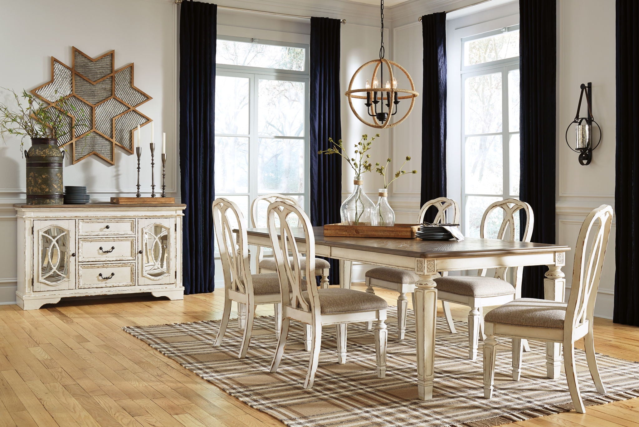 Realyn - Rectangular Dining Table Set - Urban Living Furniture (Los Angeles, CA)