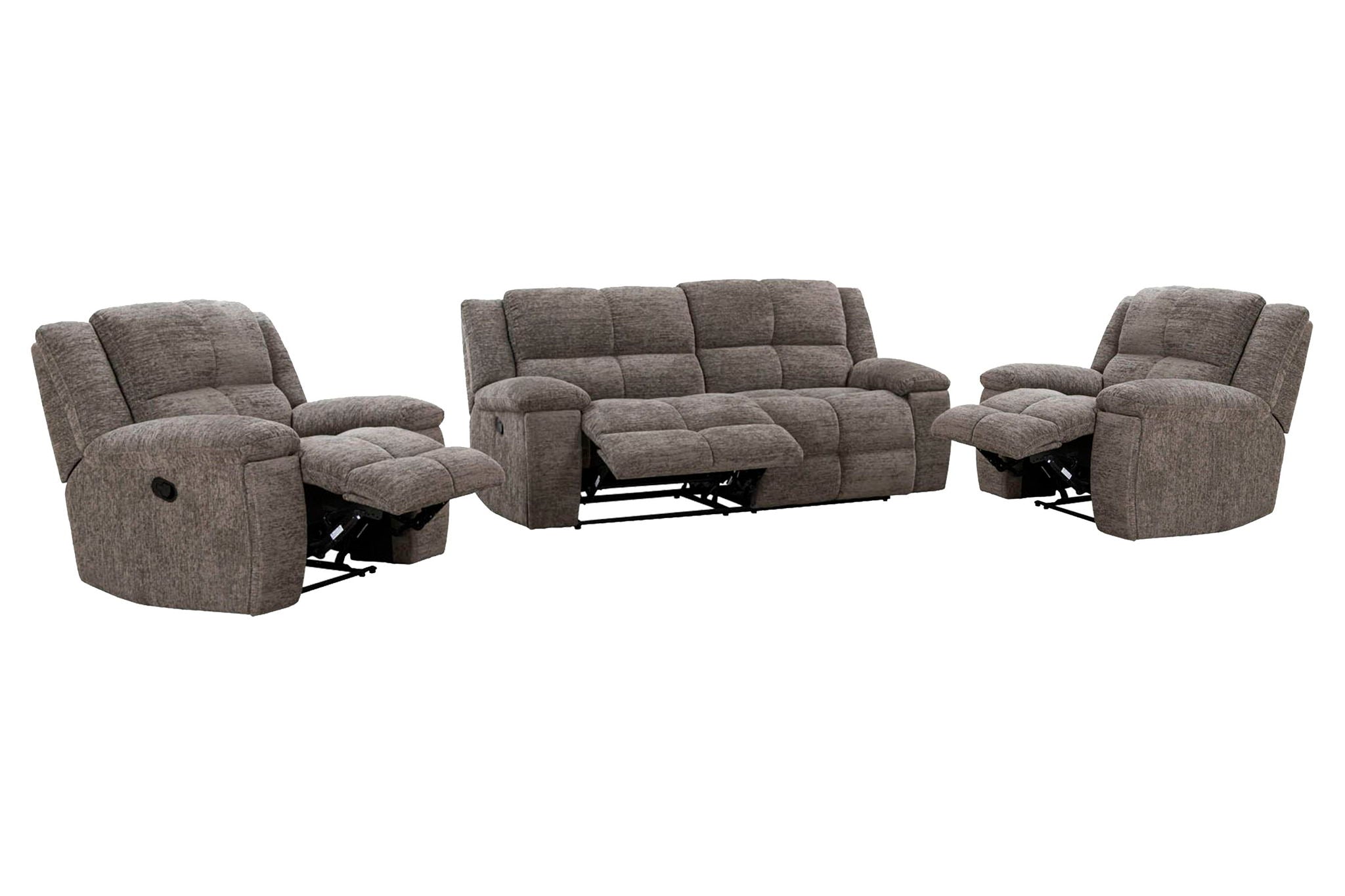 Buster - Manual Glider Reclining Sofa Set - Urban Living Furniture (Los Angeles, CA)