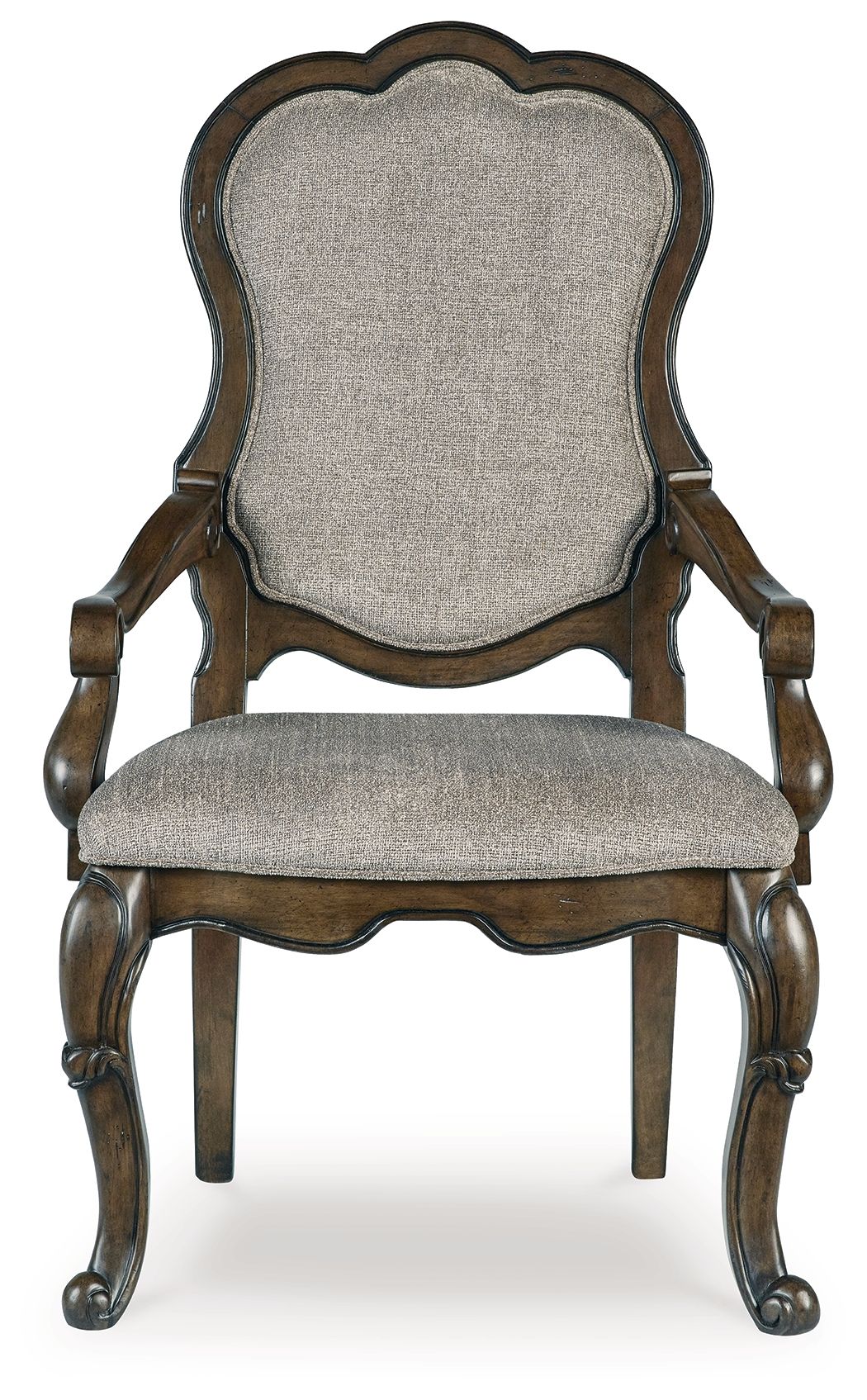Maylee - Dark Brown - Dining Upholstered Arm Chair (Set of 2) - Urban Living Furniture (Los Angeles, CA)