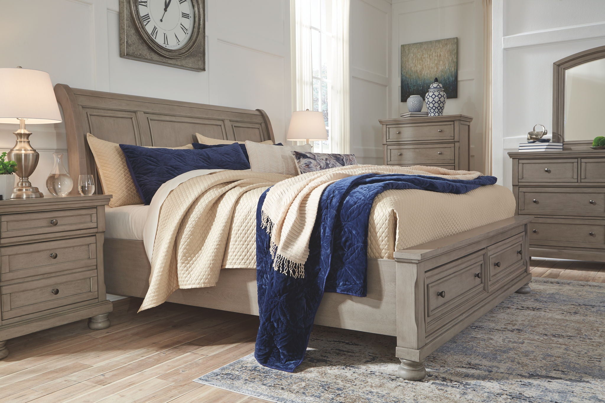 Lettner - Sleigh Bedroom Set - Urban Living Furniture (Los Angeles, CA)