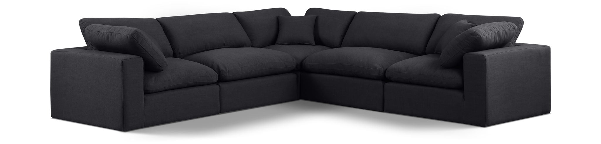 Comfy - 5 Piece Linen Modular Corner Sectional - Urban Living Furniture (Los Angeles, CA)