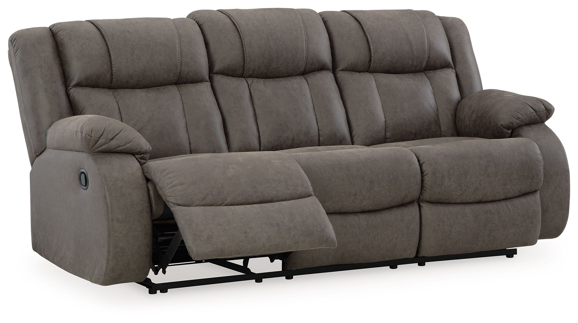 First Base - Gunmetal - Reclining Sofa - Urban Living Furniture (Los Angeles, CA)