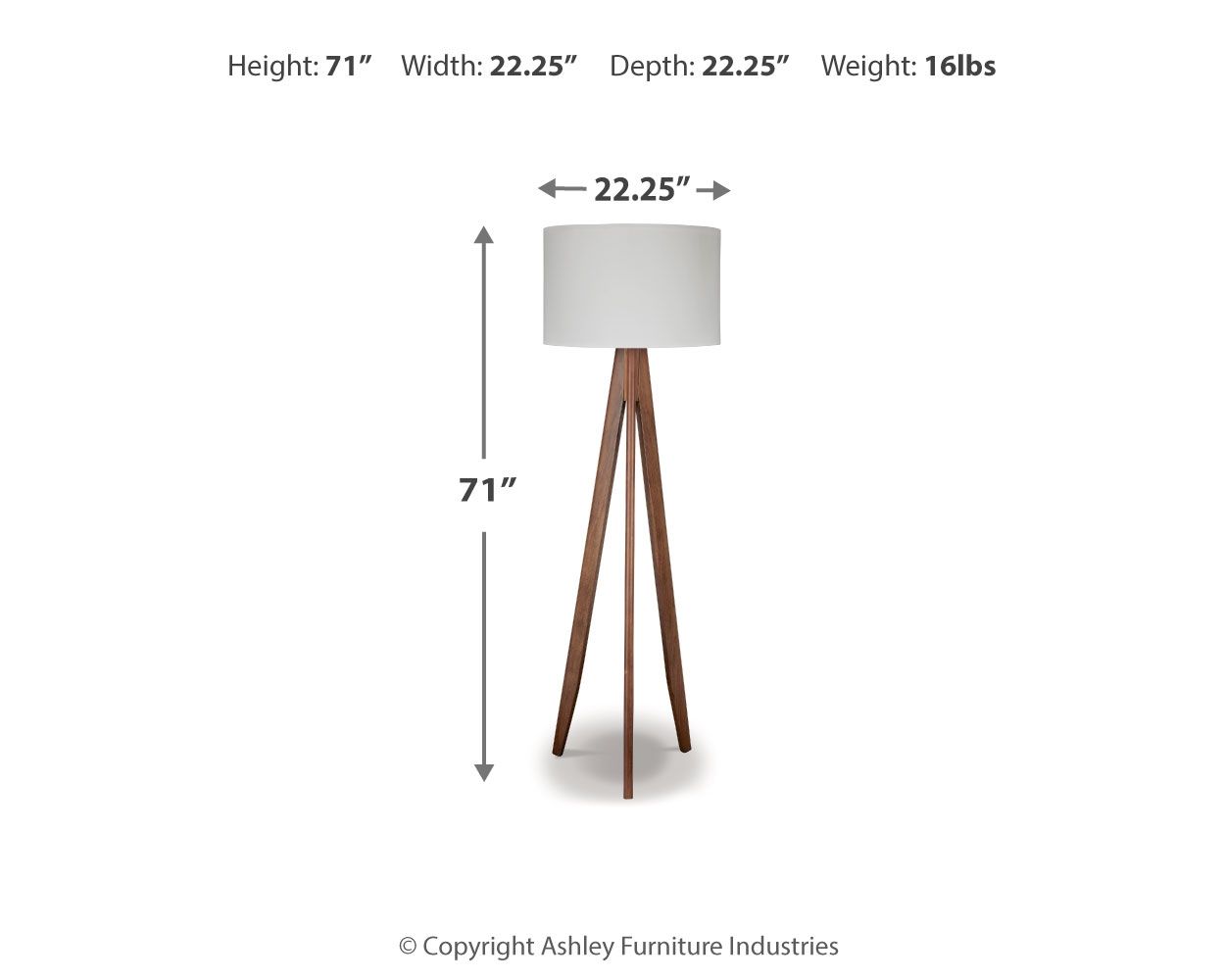 Dallson - Floor Lamp - Urban Living Furniture (Los Angeles, CA)
