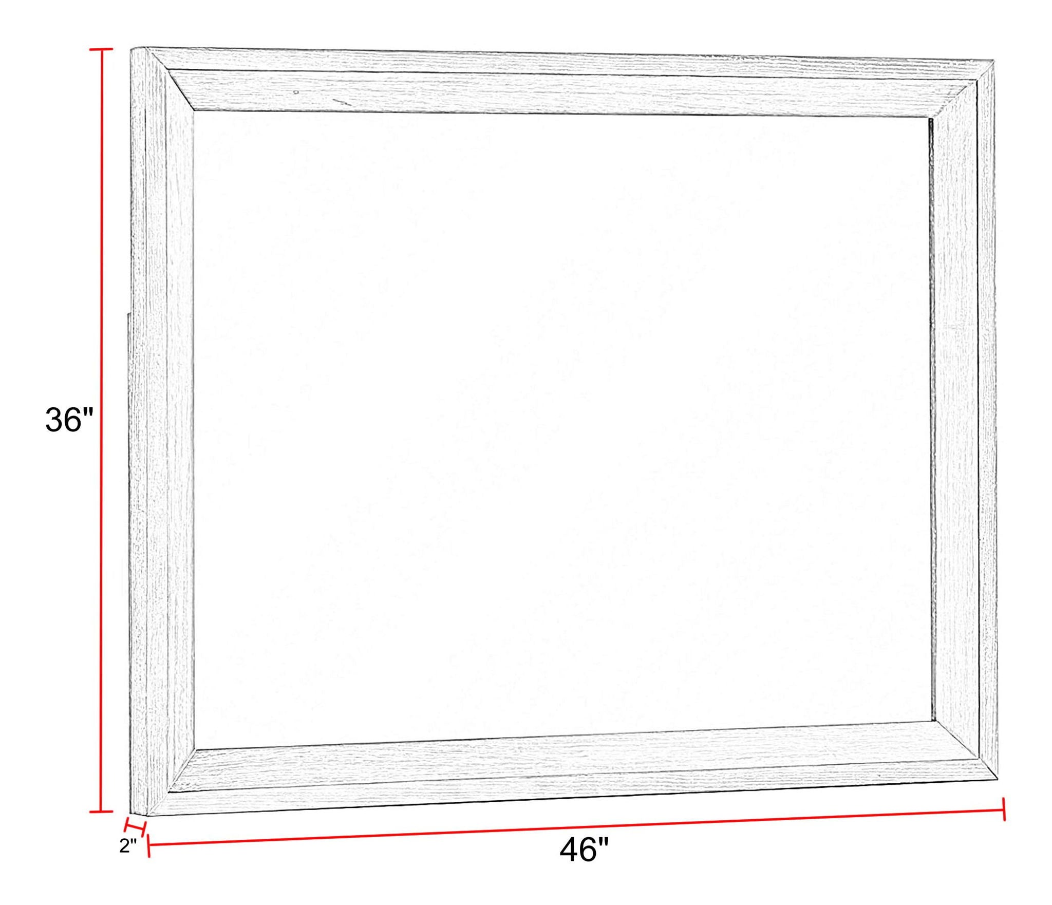 Breckenridge - Mirror - Brown - Urban Living Furniture (Los Angeles, CA)