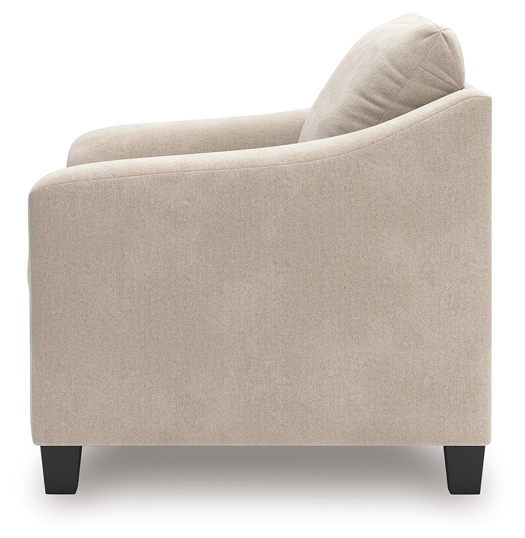Willarae - Taupe - 2 Pc. - Chair And A Half, Ottoman - Urban Living Furniture (Los Angeles, CA)