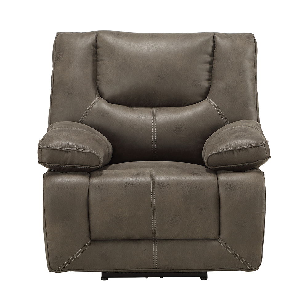 Harumi - Power Motion Recliner With USB - Gray Fabric - Urban Living Furniture (Los Angeles, CA)