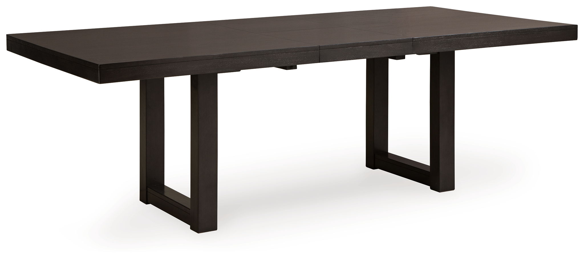Neymorton - Dark Grayish Brown - Rectangular Dining Room Butterfly Extension Table - Urban Living Furniture (Los Angeles, CA)