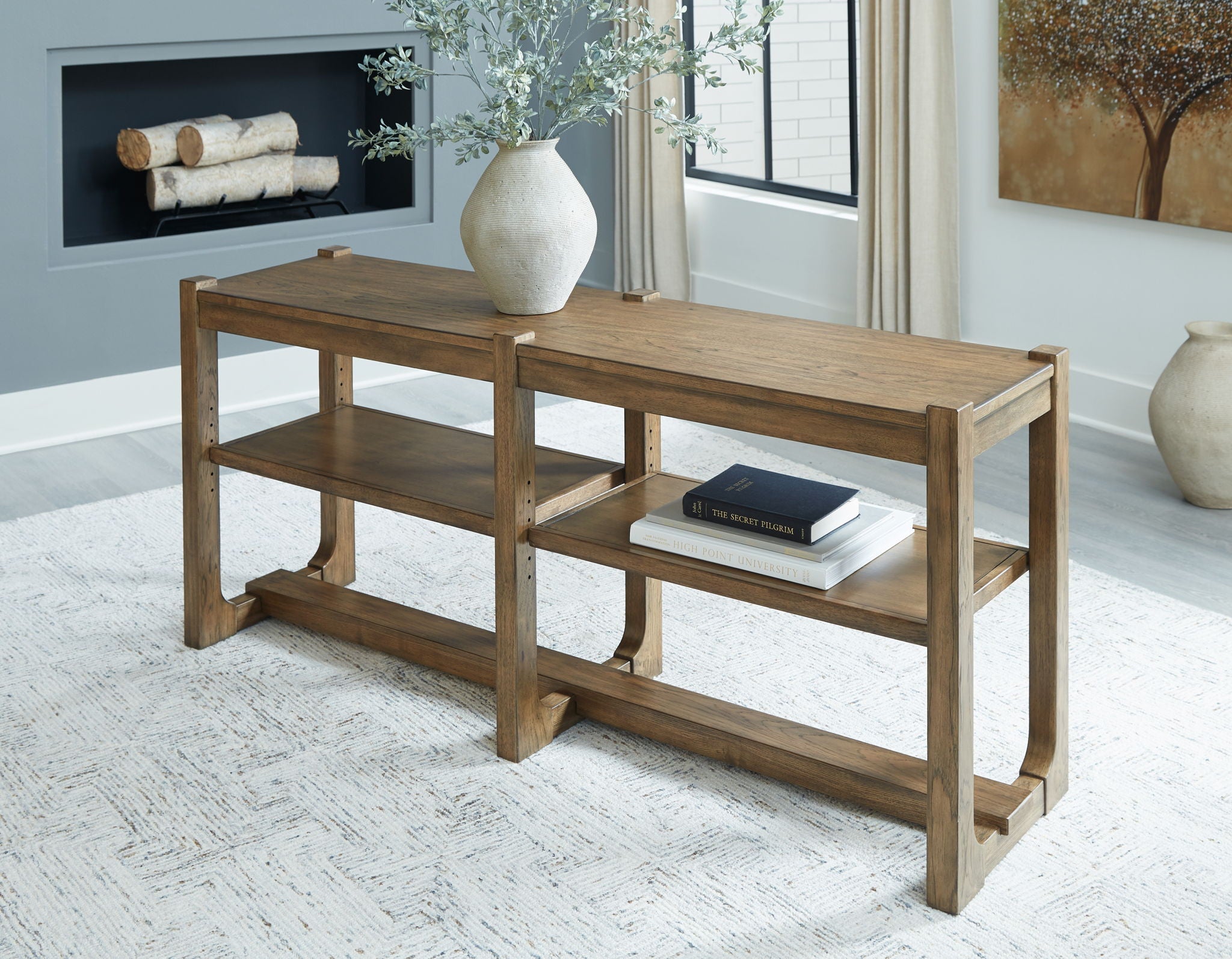 Cabalynn - Light Brown - Sofa Table - Urban Living Furniture (Los Angeles, CA)