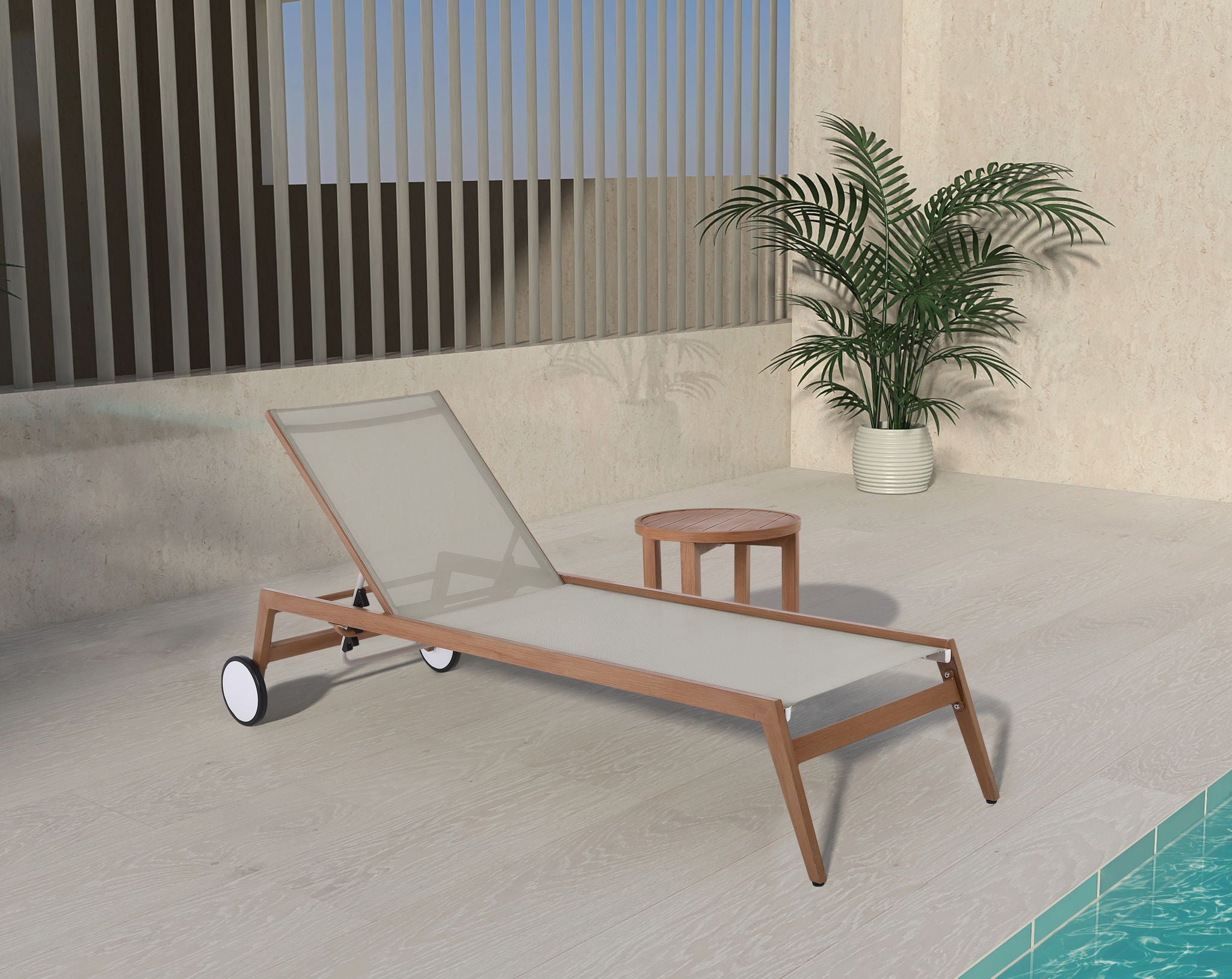 Maui - Water Resistant Outdoor Patio Lounger - Urban Living Furniture (Los Angeles, CA)