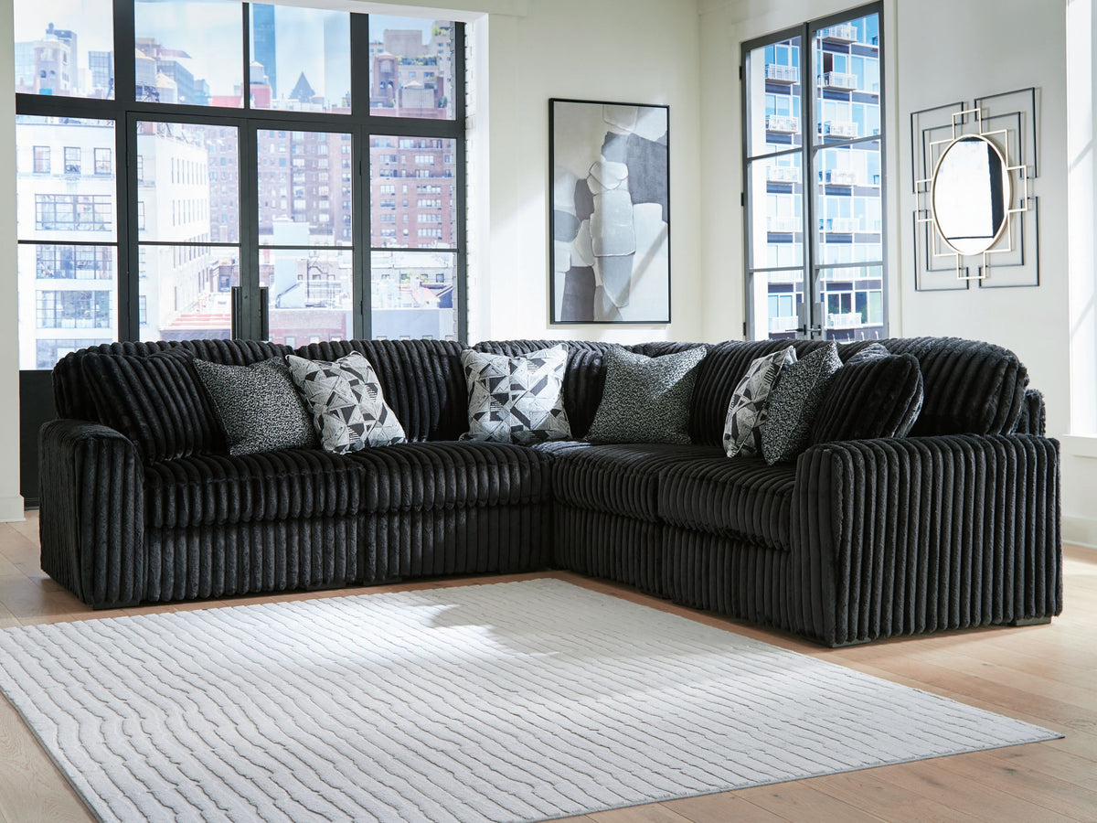 Midnight-Madness - 5 Piece Sectional