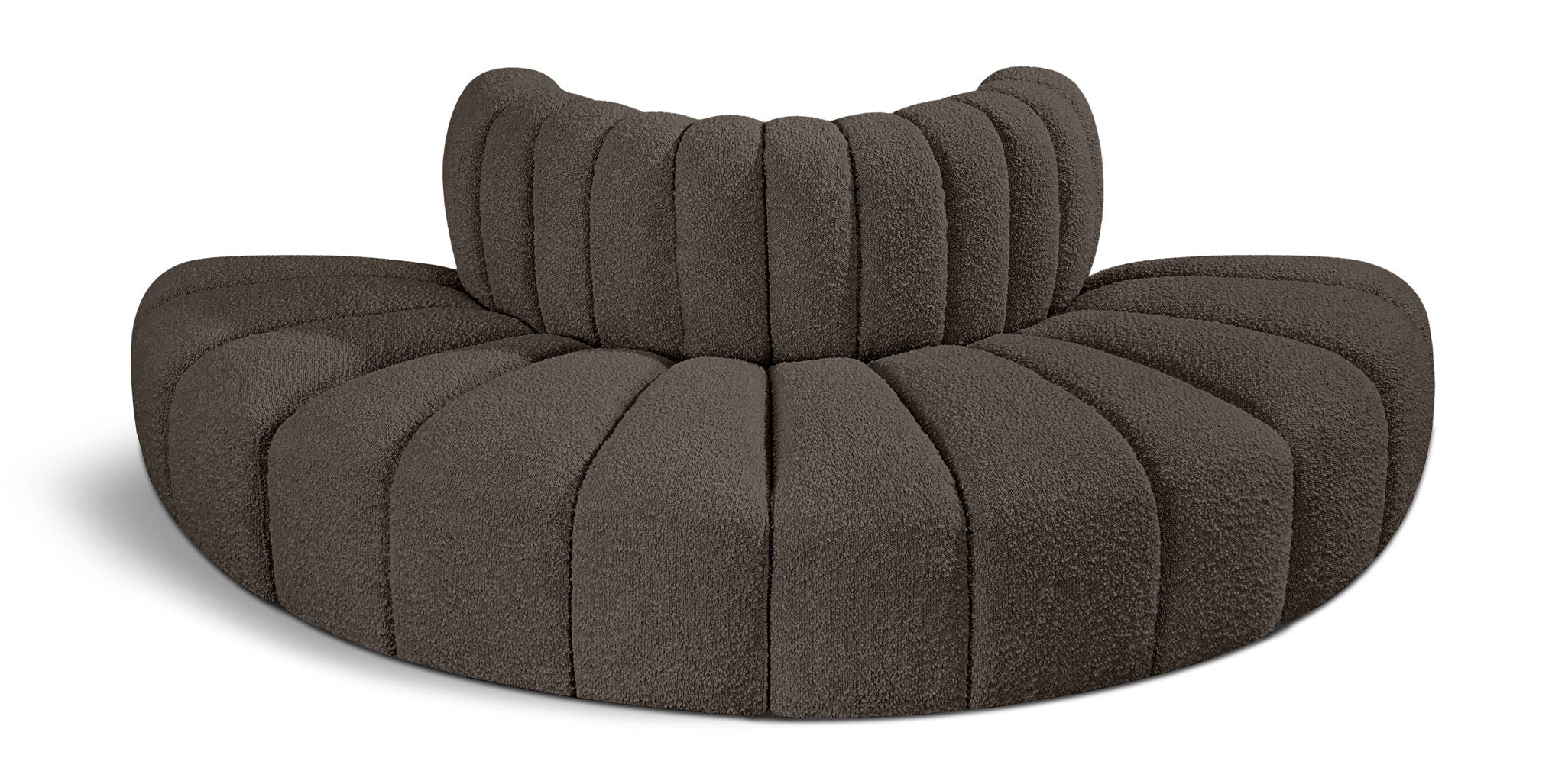 Arc - Boucle Fabric 4 Piece Modular Sofa - Urban Living Furniture (Los Angeles, CA)