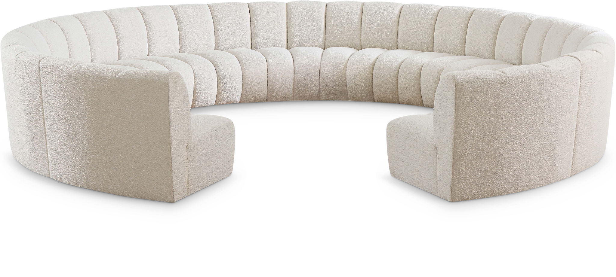 Infinity - 11 Piece Modular Sectional - Cream - Urban Living Furniture (Los Angeles, CA)