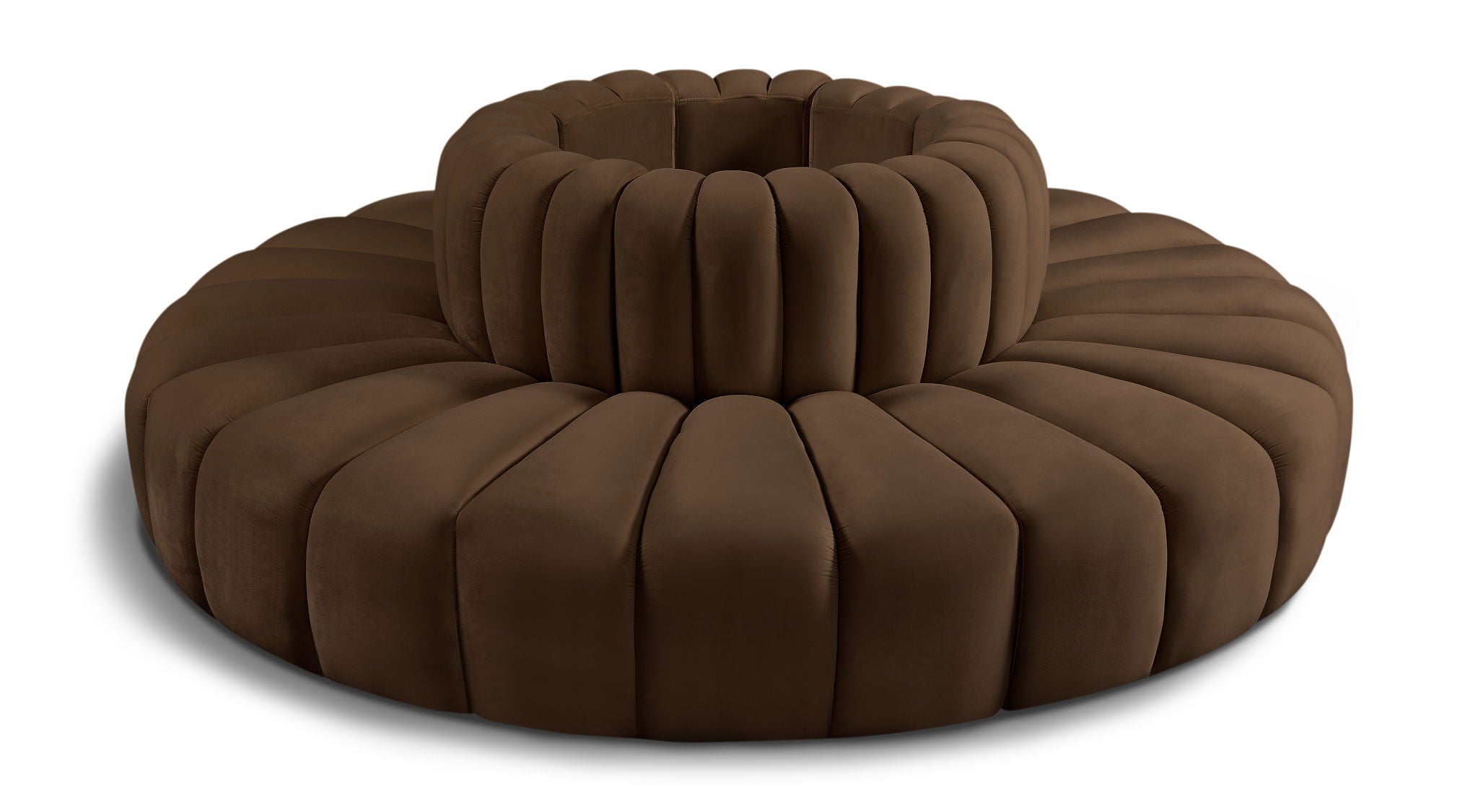 Arc - Velvet 8 Piece Round Modular Sofa - Urban Living Furniture (Los Angeles, CA)
