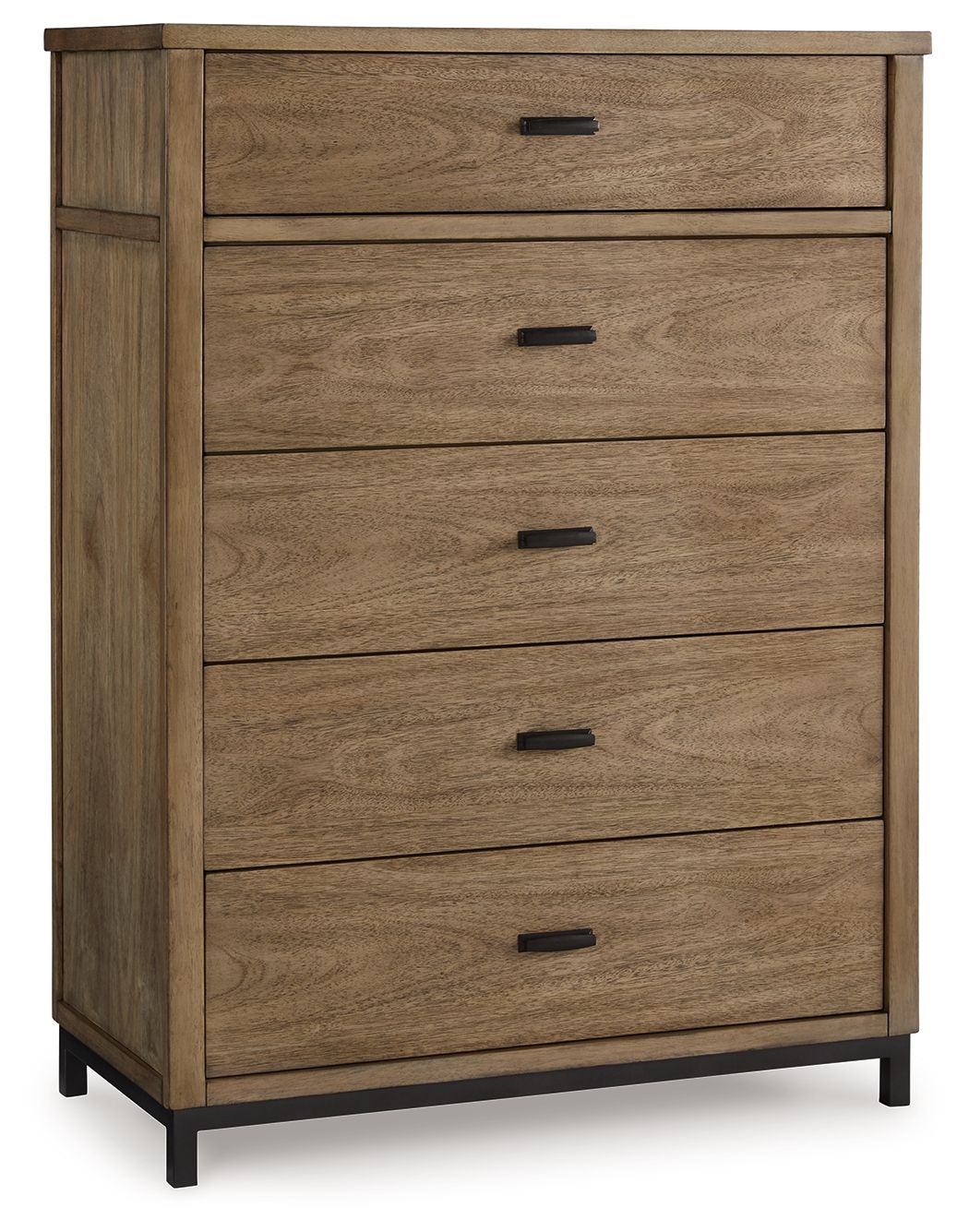 Tomtyn - Light Brown - Five Drawer Chest - Urban Living Furniture (Los Angeles, CA)