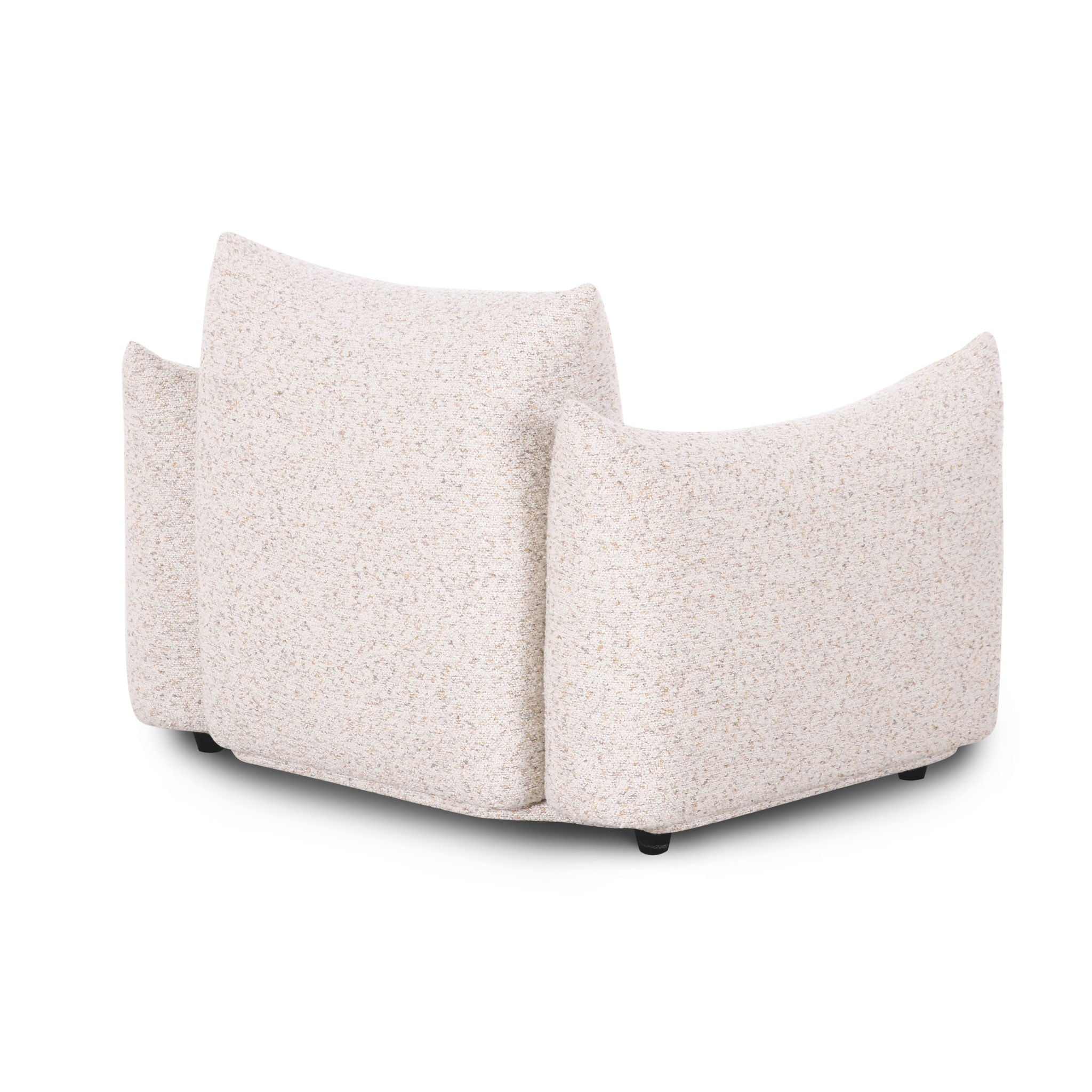 Saint Tropez - Nubby Fabric Armchair - Sand - Urban Living Furniture (Los Angeles, CA)