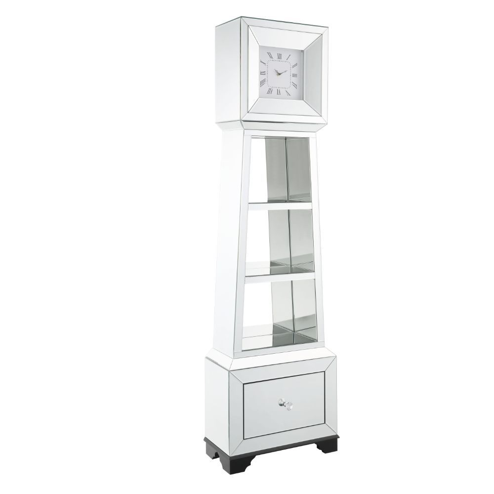 Dominic - Grandfather Clock - Mirrored - Urban Living Furniture (Los Angeles, CA)