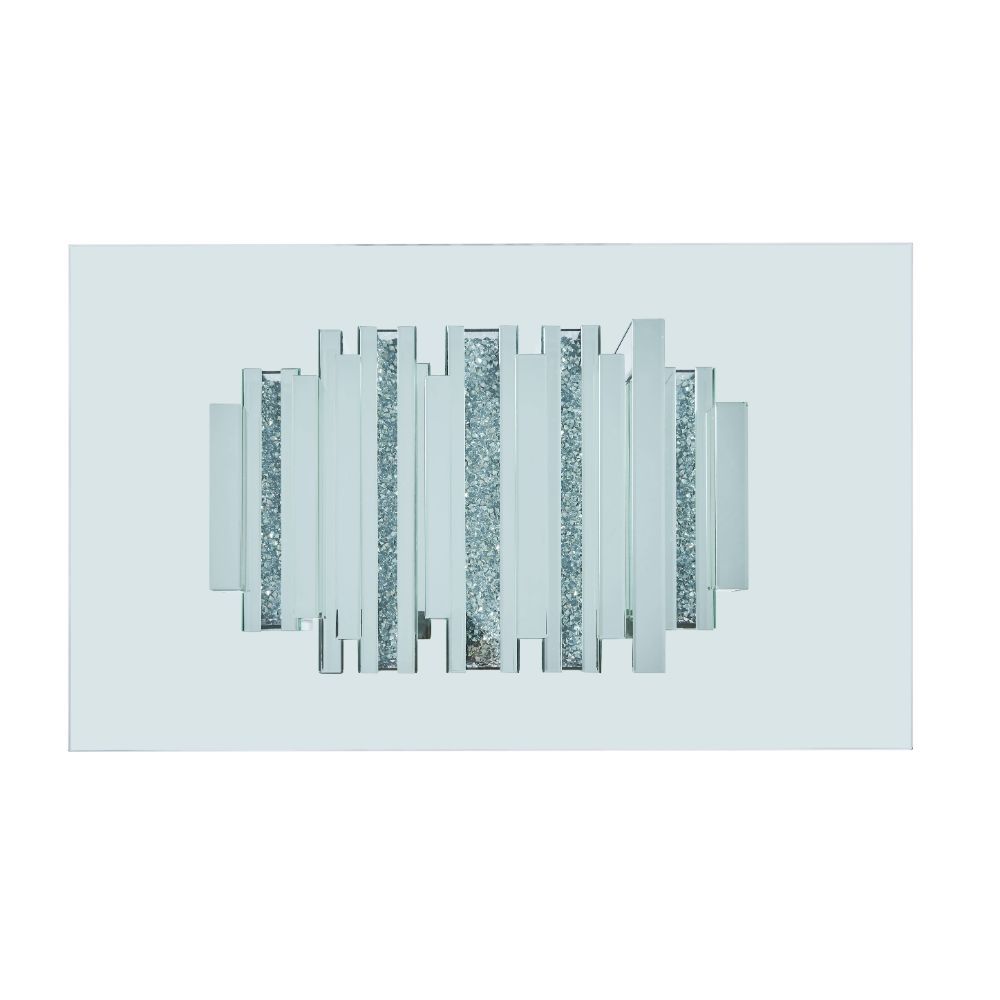 Noralie - 47" X 28" Coffee Table - Mirrored & Faux Diamonds - Urban Living Furniture (Los Angeles, CA)