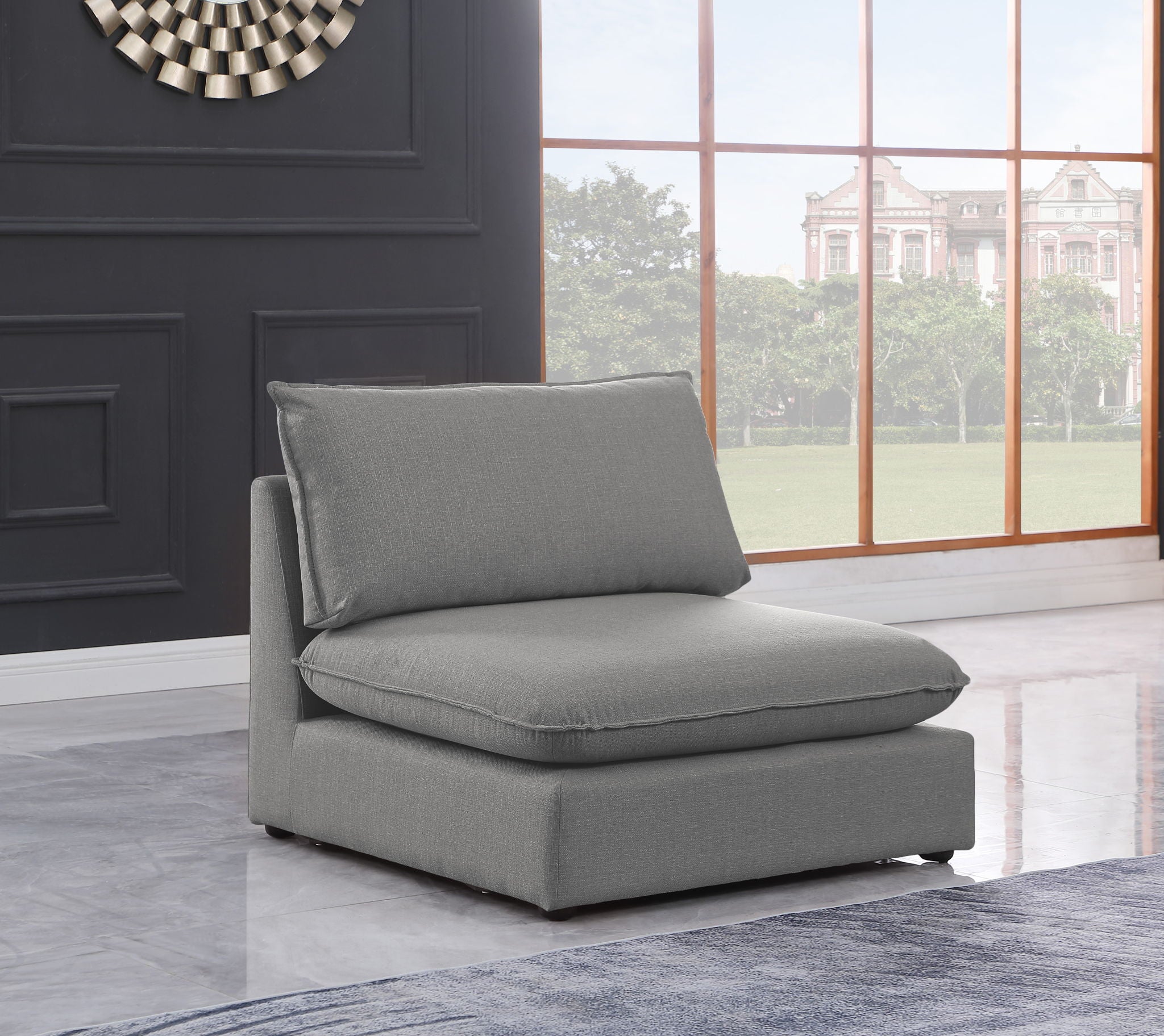 Mackenzie - Armless Chair - Urban Living Furniture (Los Angeles, CA)