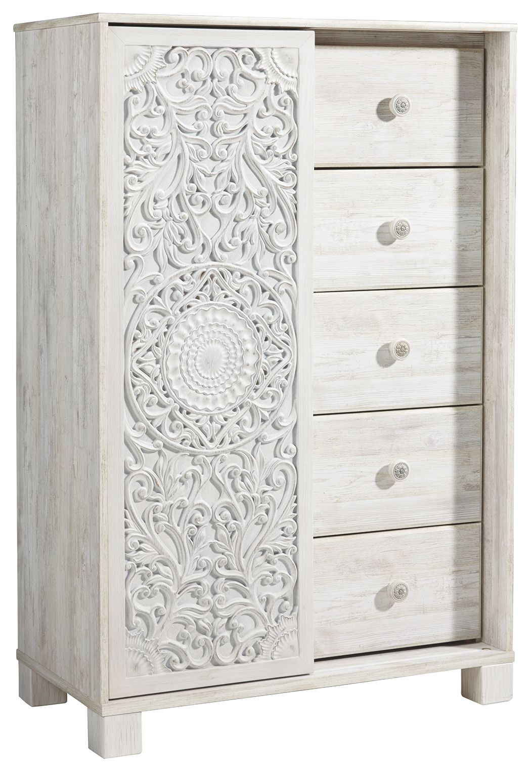 Paxberry - Whitewash - Dressing Chest - Urban Living Furniture (Los Angeles, CA)