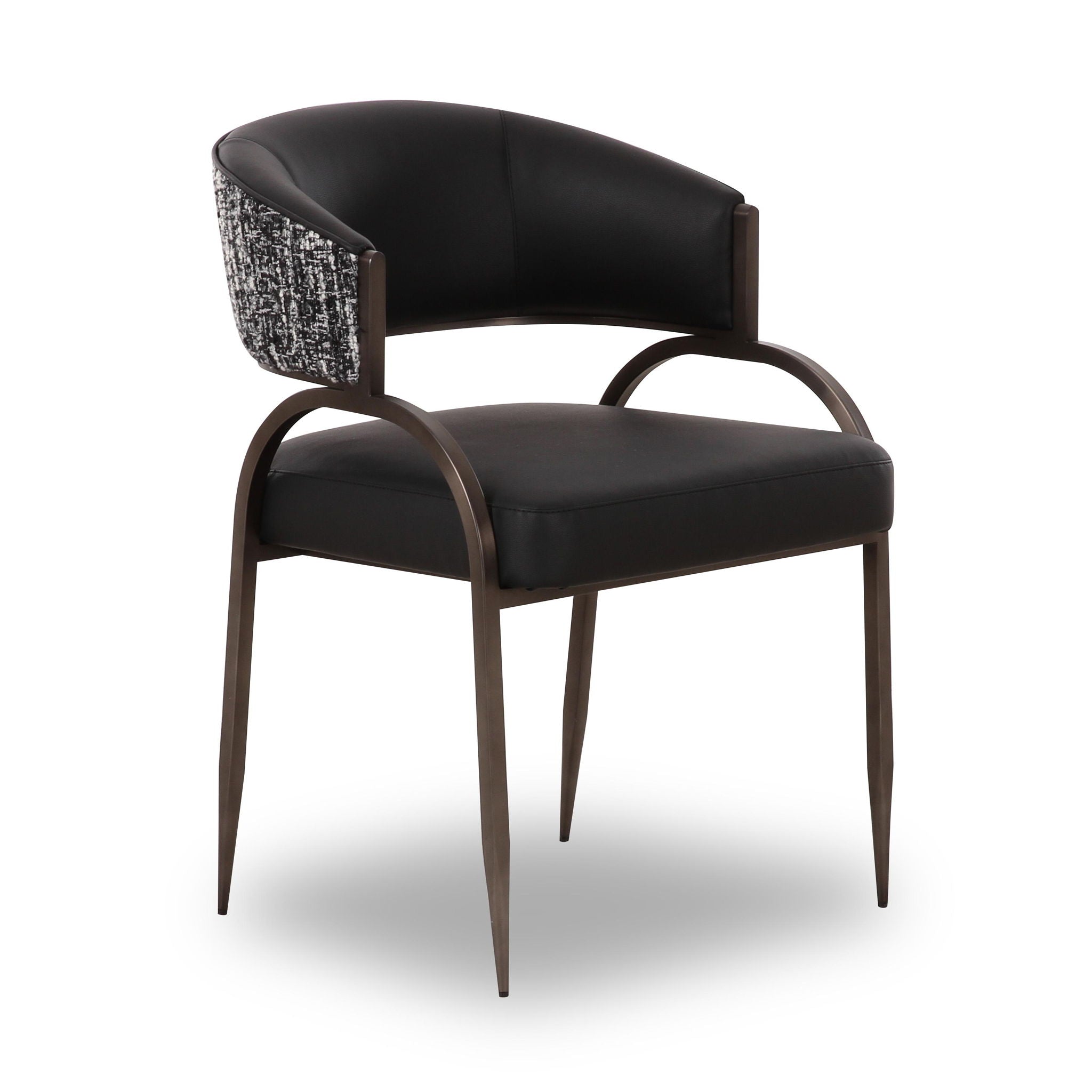Tatum - Vegan Leather 2-Tone Dining Chair - Urban Living Furniture (Los Angeles, CA)