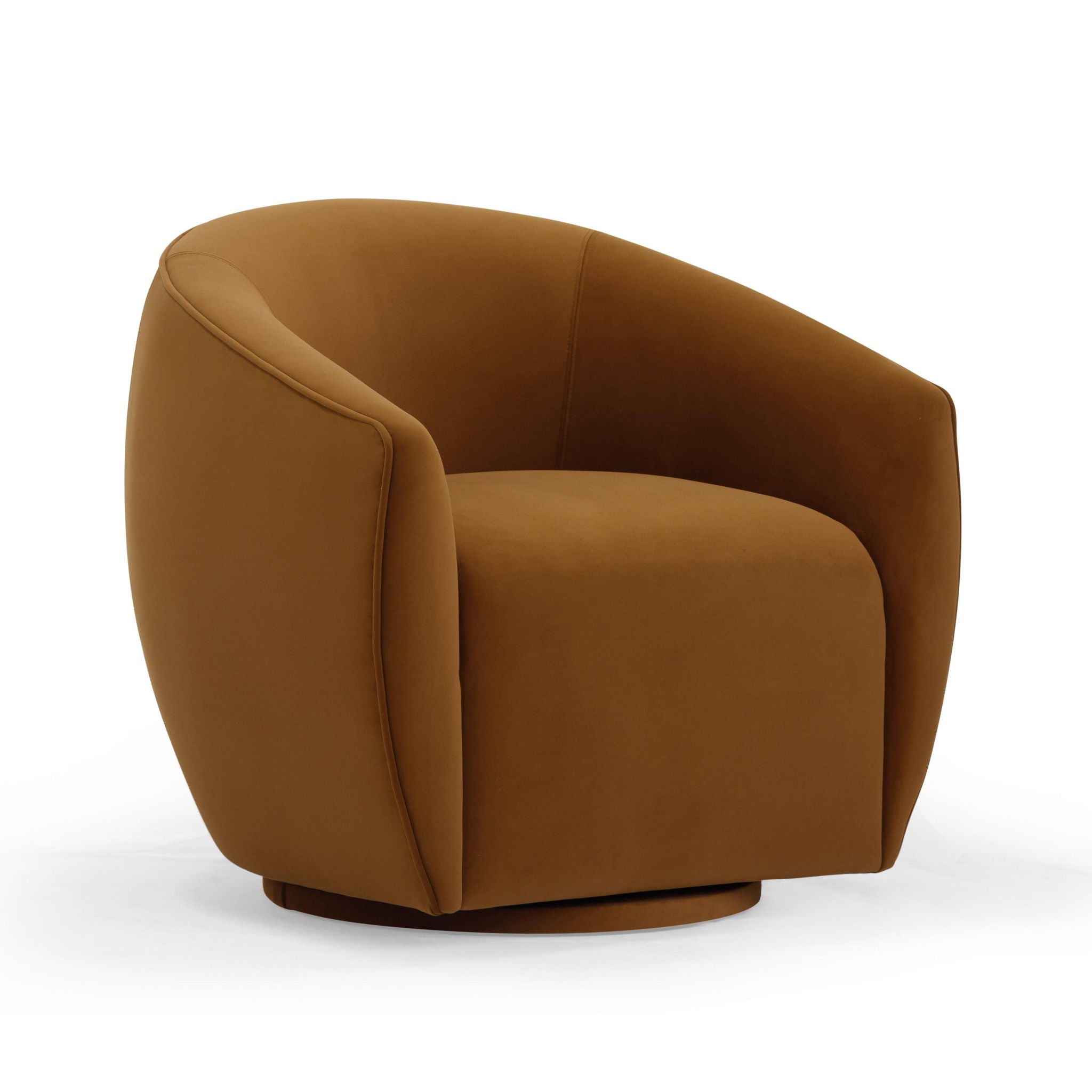 Jordan - Velvet Swivel Chair - Urban Living Furniture (Los Angeles, CA)