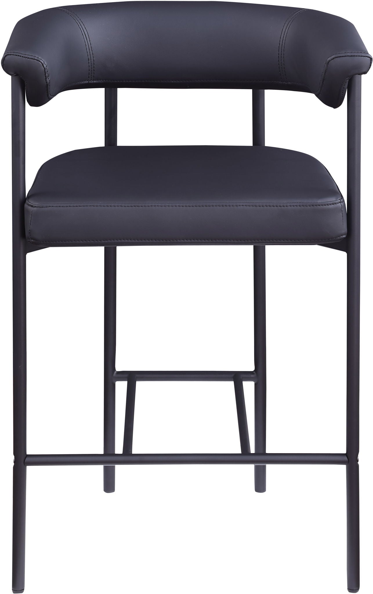 Malin - Faux Leather Counter Stool (Set of 2) - Urban Living Furniture (Los Angeles, CA)