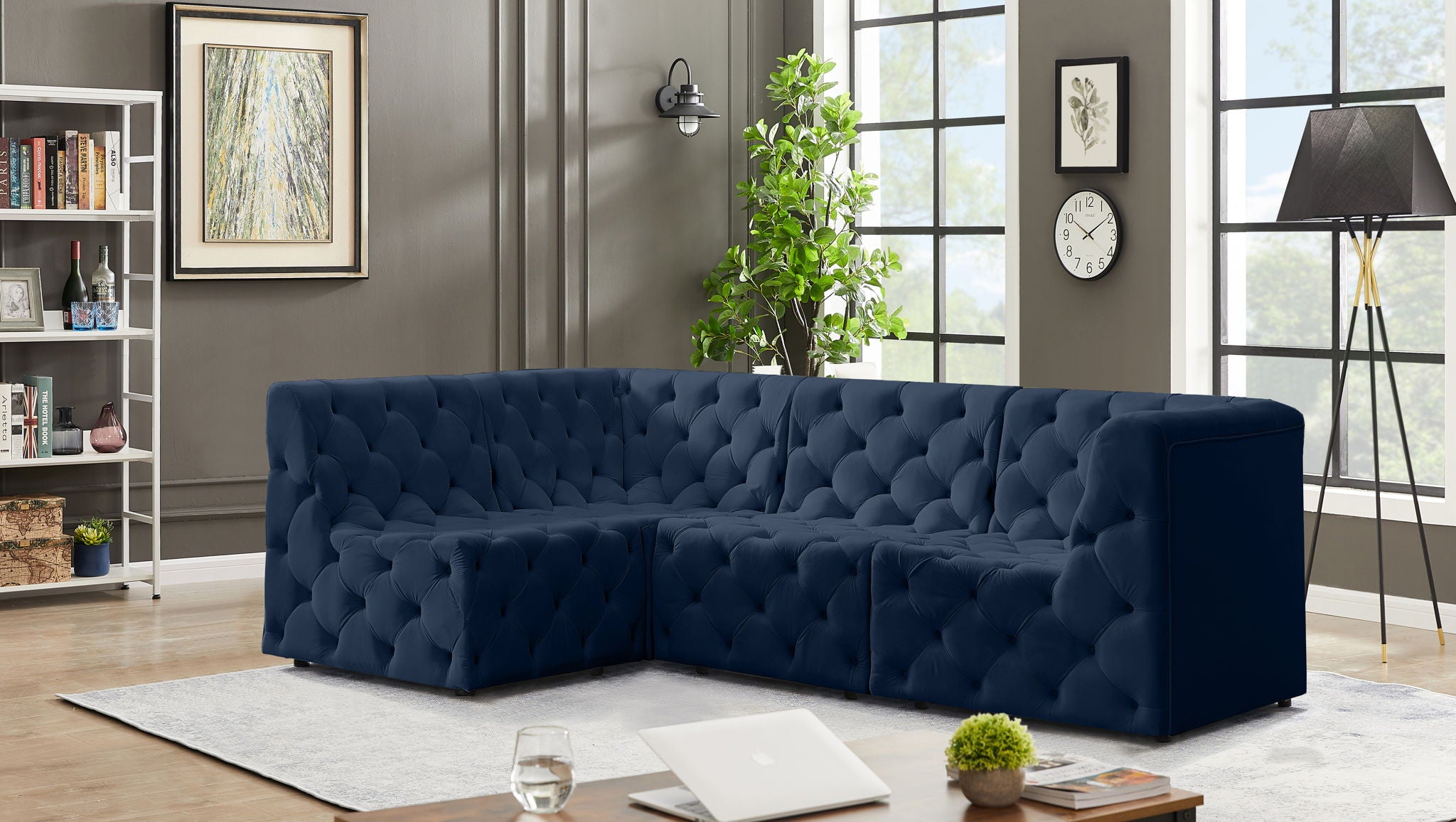 Tuft - 4 Piece Modular Sectional - Urban Living Furniture (Los Angeles, CA)