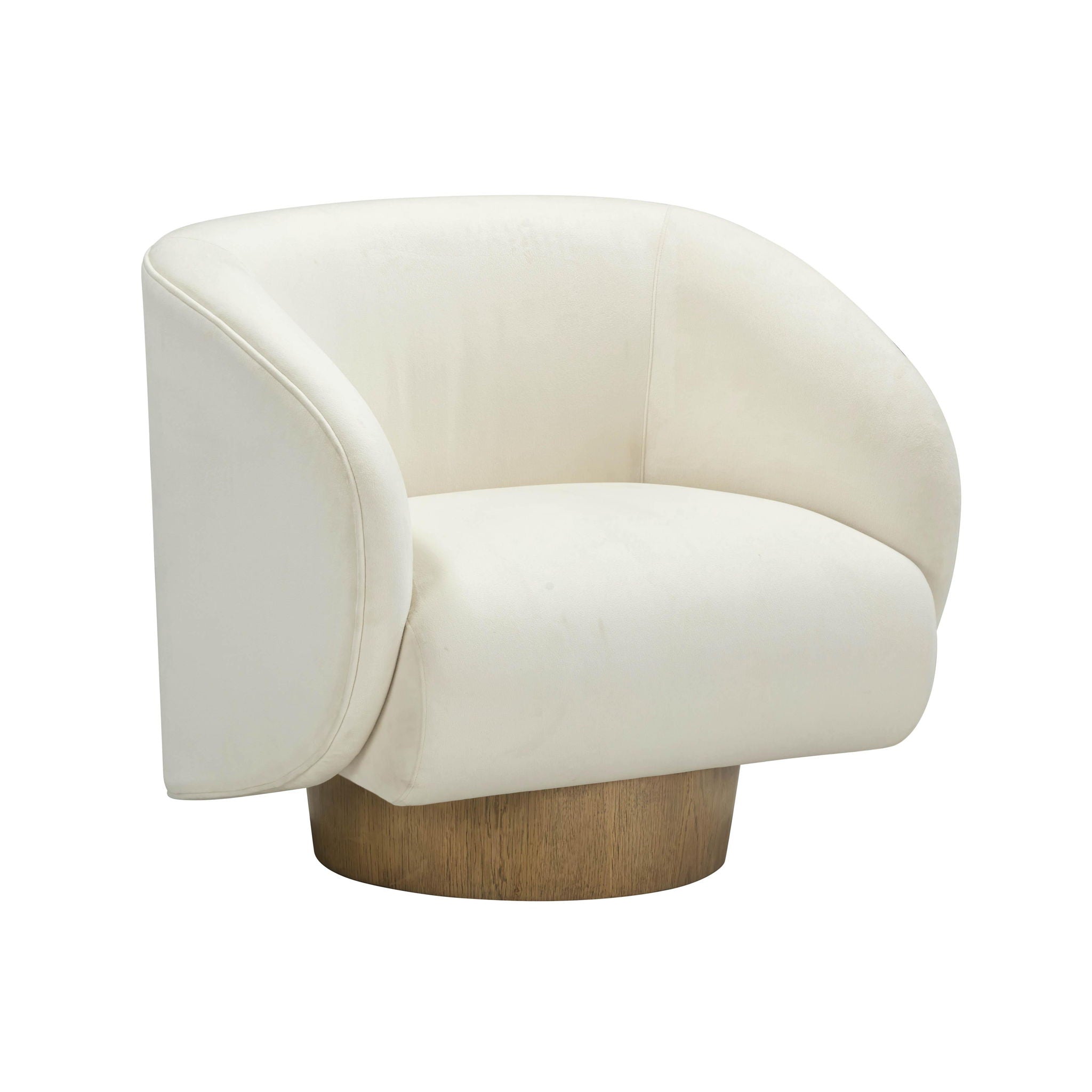 Presley - Swivel Accent Chair - Cream - Urban Living Furniture (Los Angeles, CA)