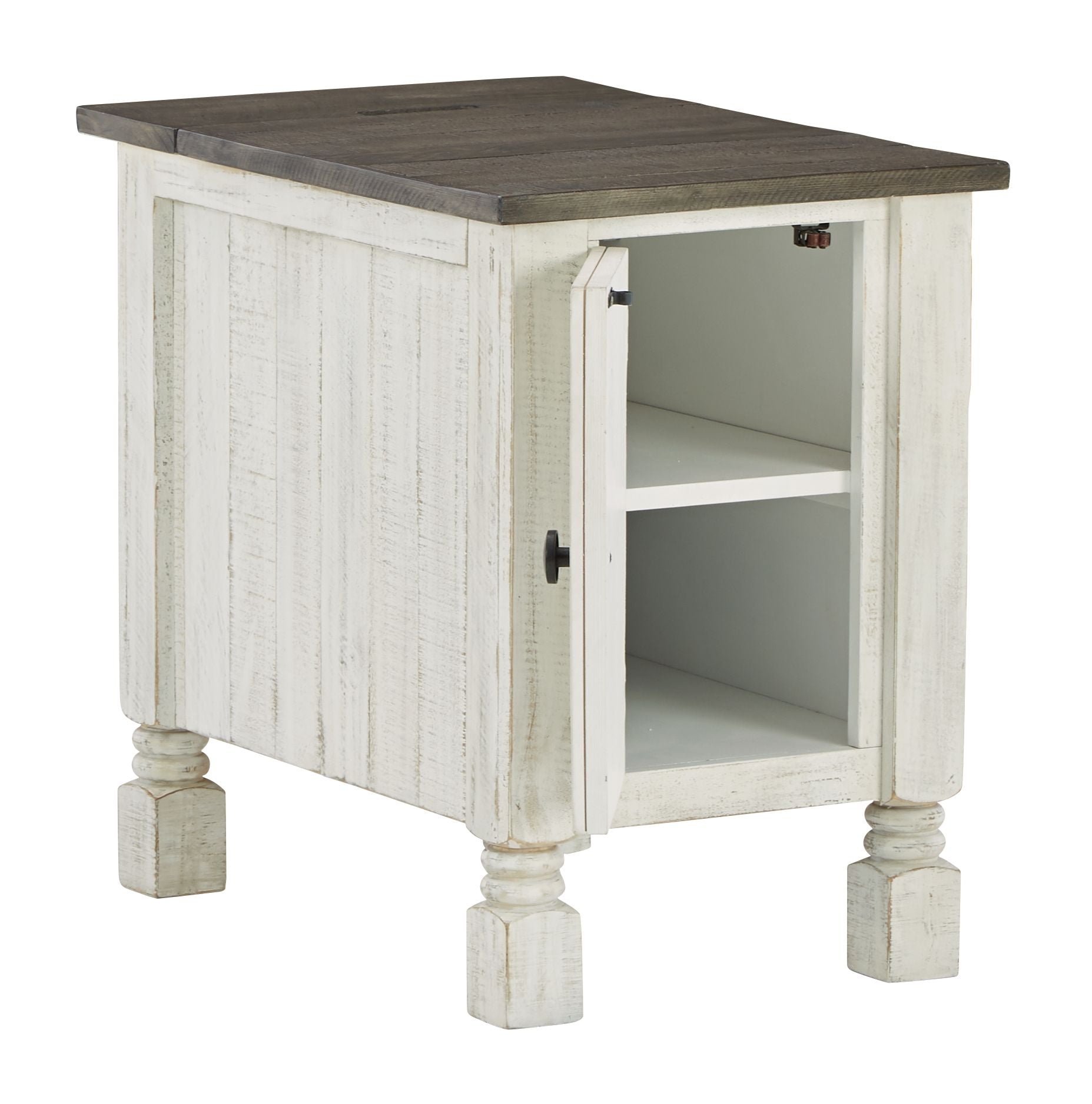 Havalance - White / Gray - Chair Side End Table - Urban Living Furniture (Los Angeles, CA)