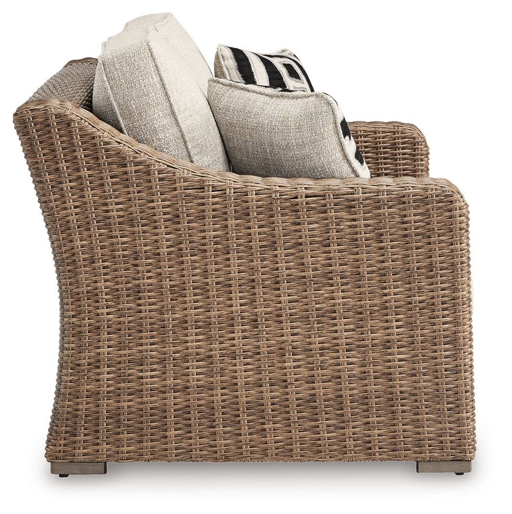 Beachcroft - Beige - Loveseat With Cushion - Urban Living Furniture (Los Angeles, CA)