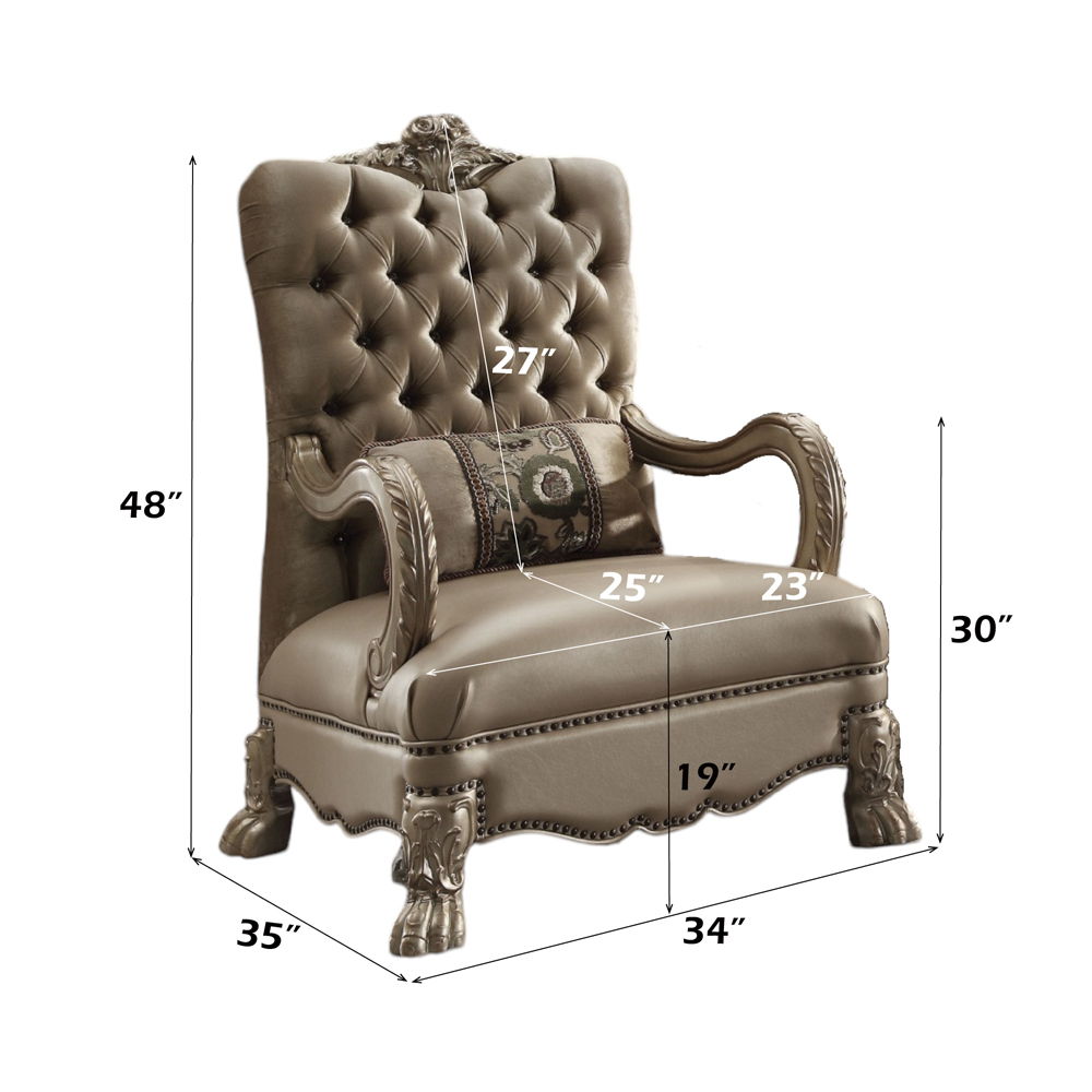 Dresden - Accent Chair w/1 Pillow - Urban Living Furniture (Los Angeles, CA)