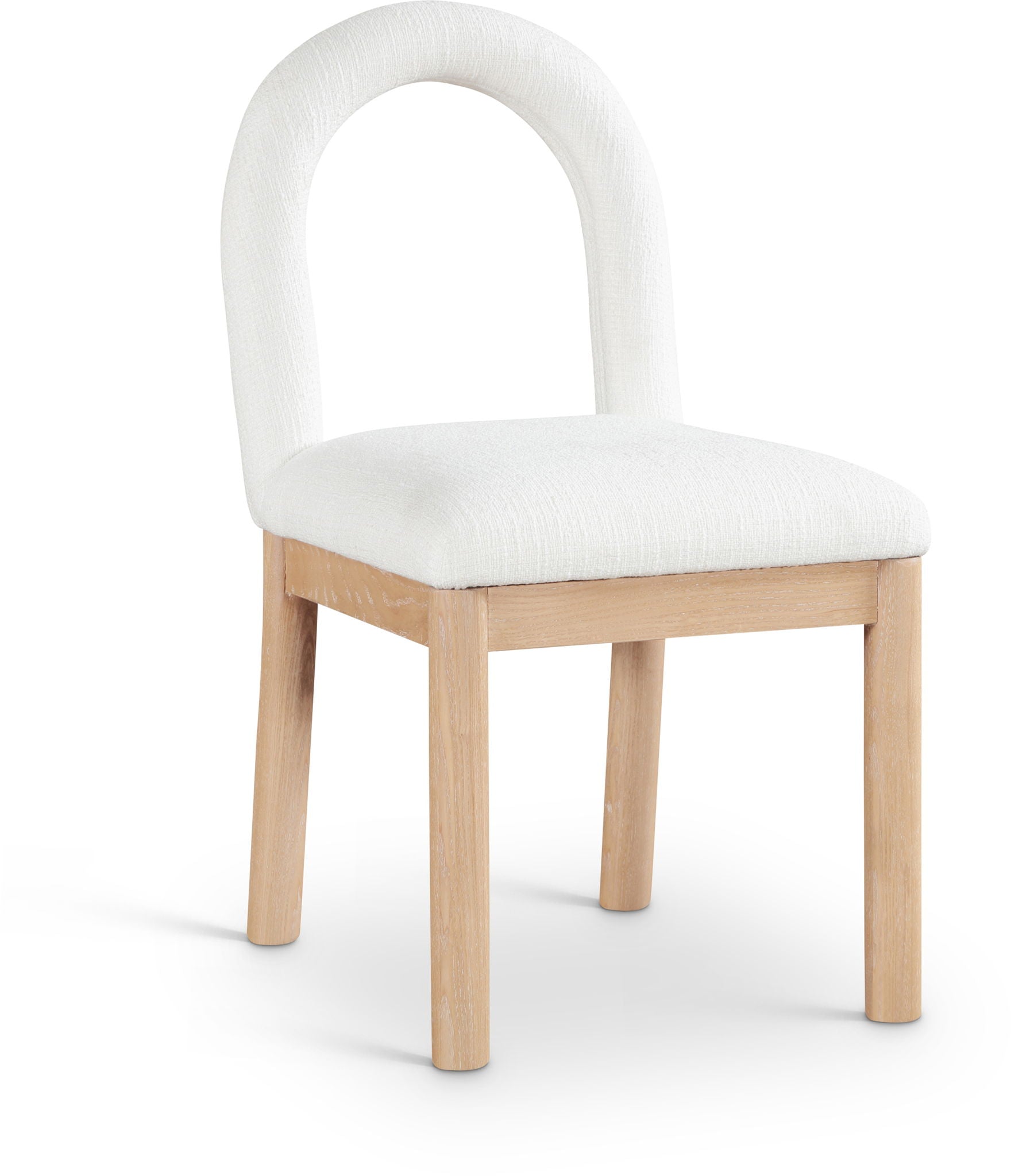 Conrad - Linen Dining Chair With Natural Legs - Urban Living Furniture (Los Angeles, CA)
