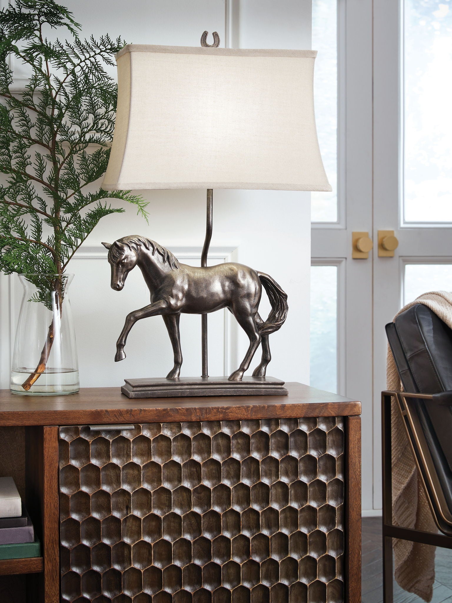 Sandorman - Bronze Finish - Poly Table Lamp - Urban Living Furniture (Los Angeles, CA)
