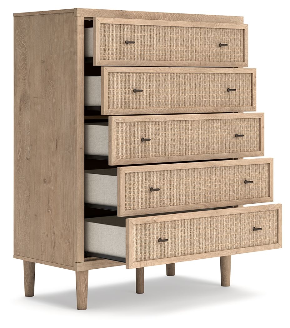 Cielden - Two-Tone - Five Drawer Wide Chest - Urban Living Furniture (Los Angeles, CA)