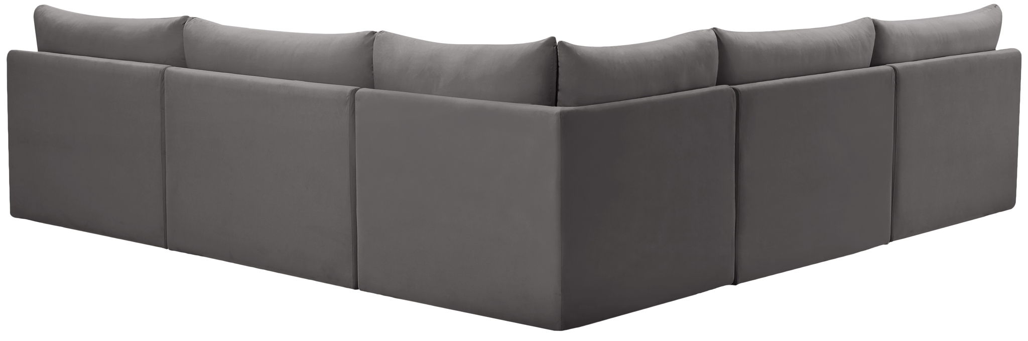 Jacob - Modular Corner Armless Sectional 5 Piece - Urban Living Furniture (Los Angeles, CA)