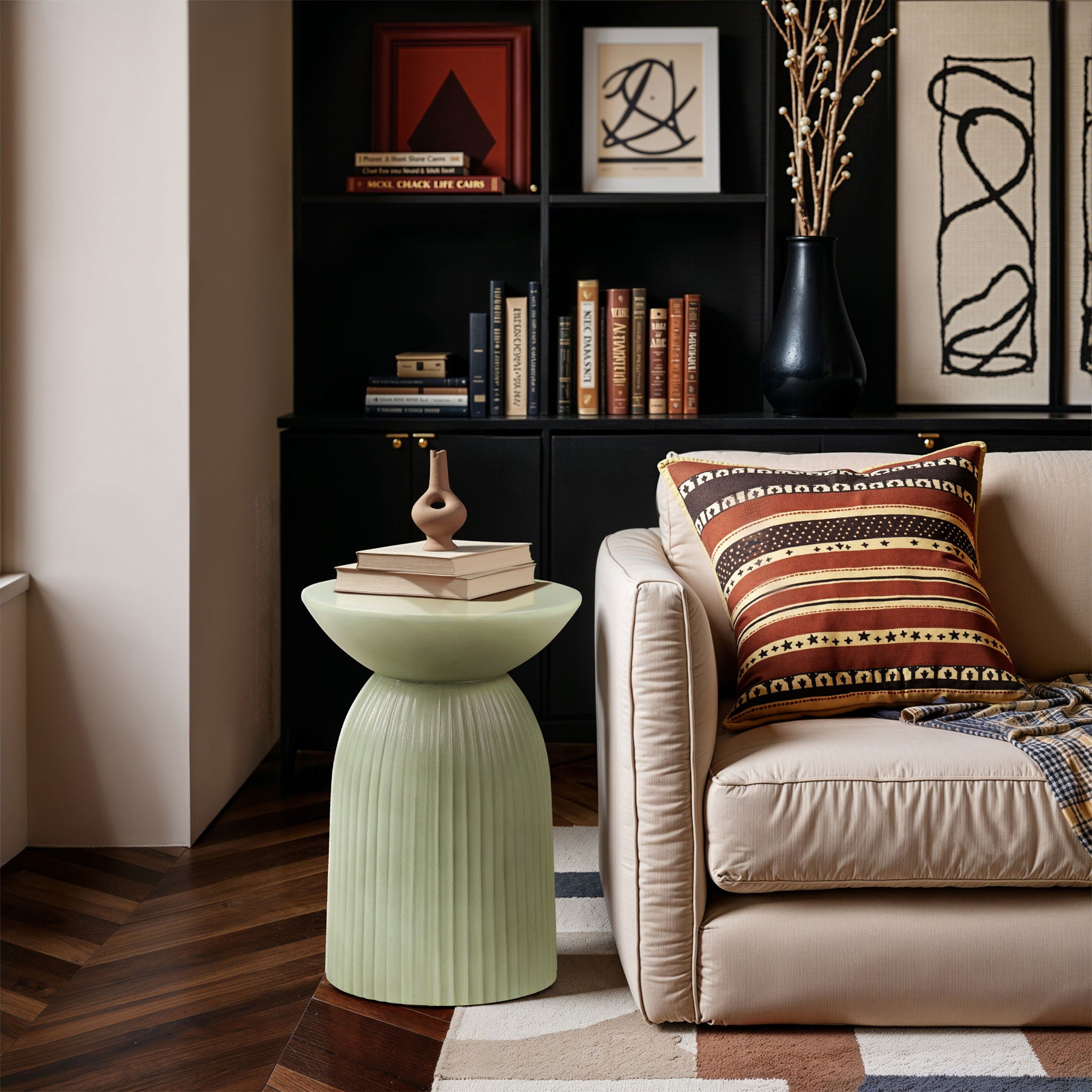 Opani - Concrete End Table - Urban Living Furniture (Los Angeles, CA)
