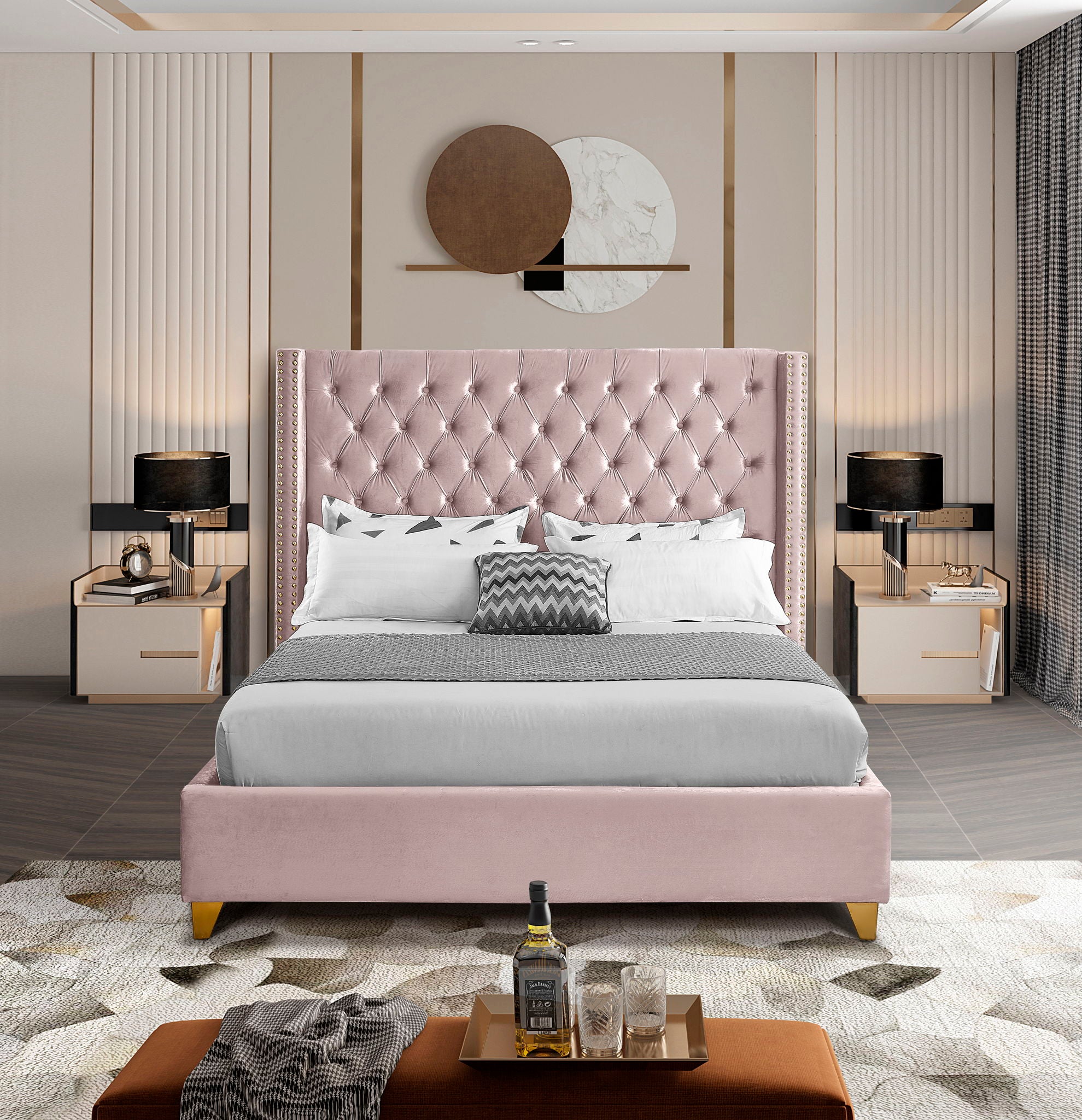 Barolo - Bed - Urban Living Furniture (Los Angeles, CA)