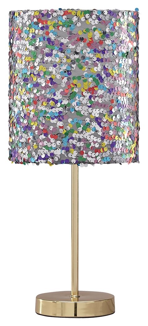 Maddy - Purple - Metal Table Lamp - Urban Living Furniture (Los Angeles, CA)