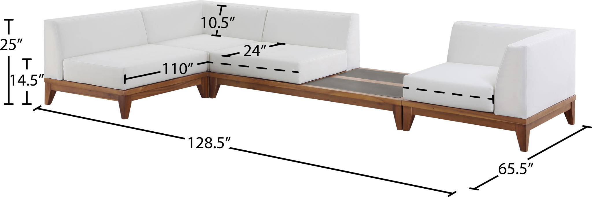 Rio - Modular Sectional - Urban Living Furniture (Los Angeles, CA)