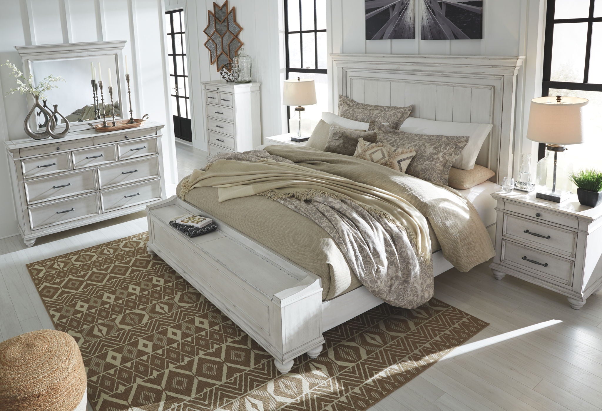Kanwyn - Panel Bedroom Set - Urban Living Furniture (Los Angeles, CA)
