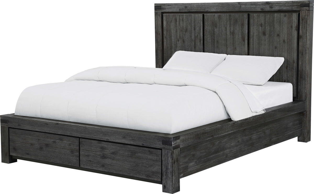 Meadow - Solid Wood Footboard Storage Bed