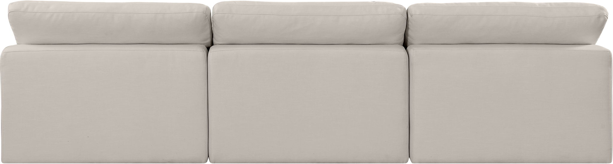 Comfy - Linen Modular Armless Sofa 3 Seats - Urban Living Furniture (Los Angeles, CA)