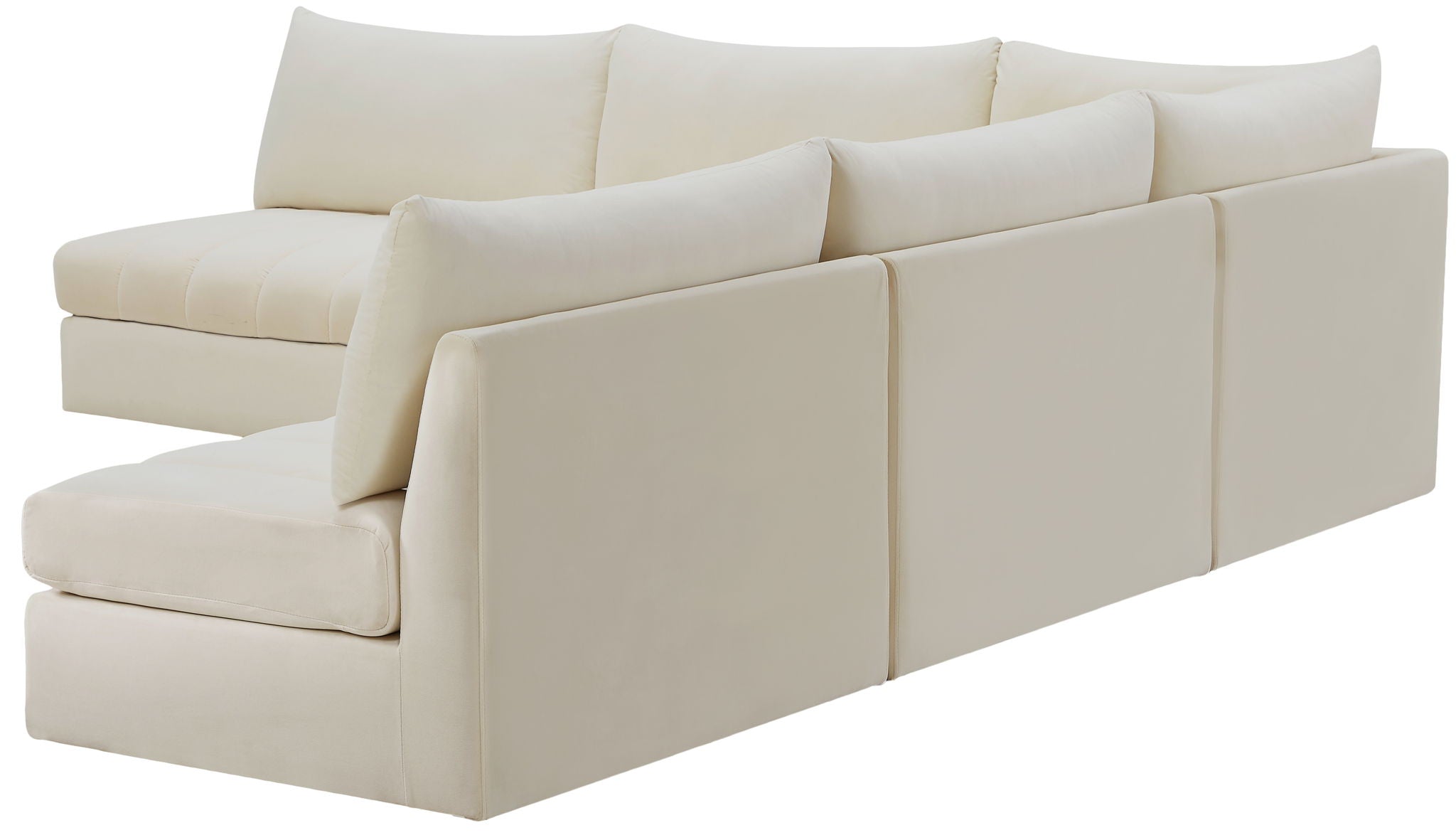 Jacob - Modular Corner Armless Sectional 5 Piece - Urban Living Furniture (Los Angeles, CA)